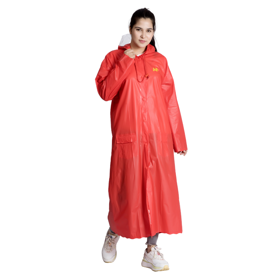 7W CRYSTAL Trans PVC Womens Raincoat - Image 40
