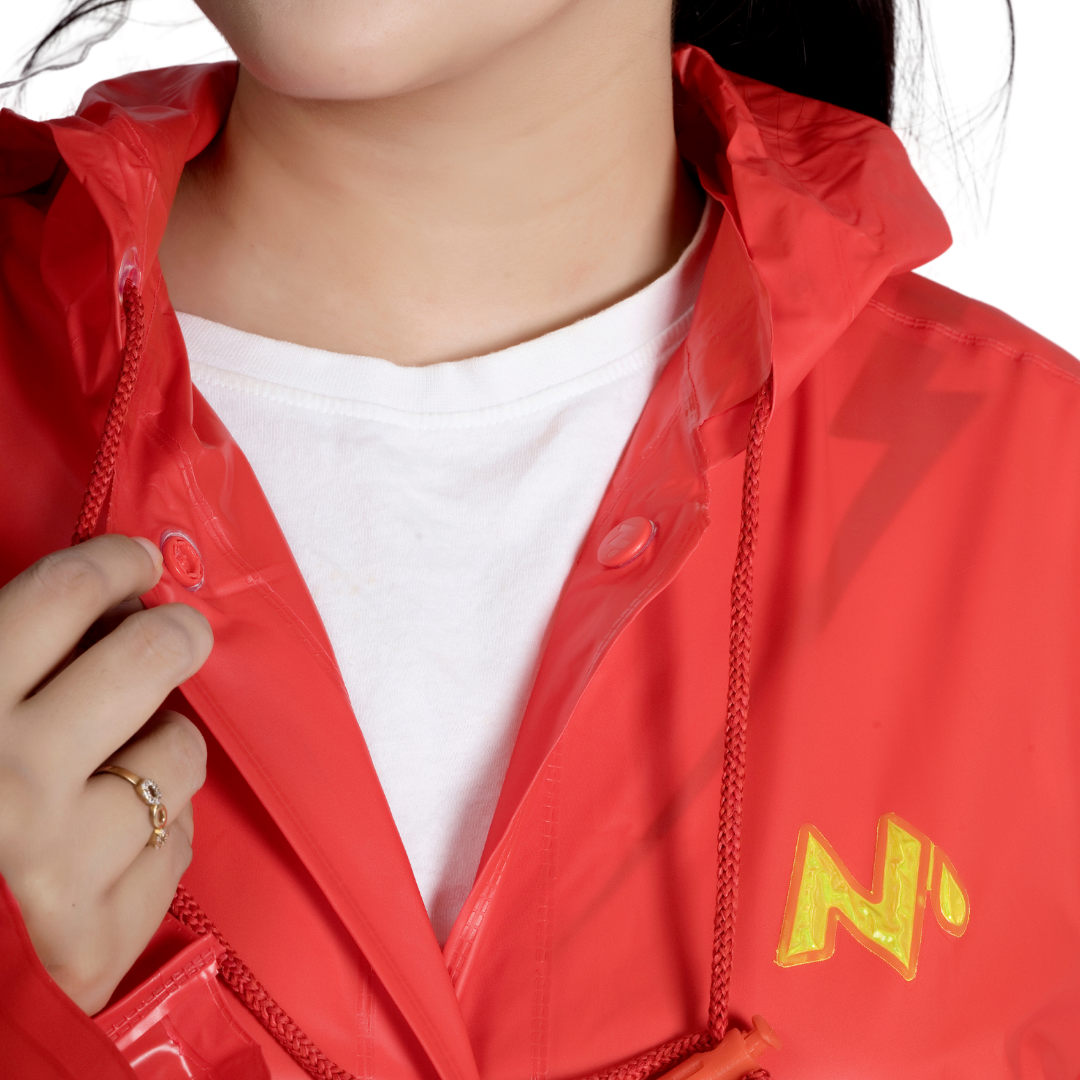 7W CRYSTAL Trans PVC Womens Raincoat - Image 37