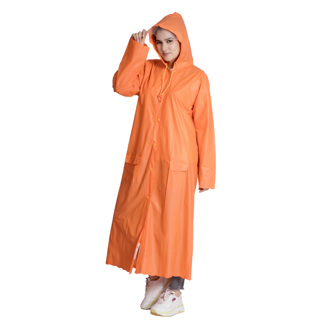 7W CRYSTAL Trans PVC Womens Raincoat - Image 35