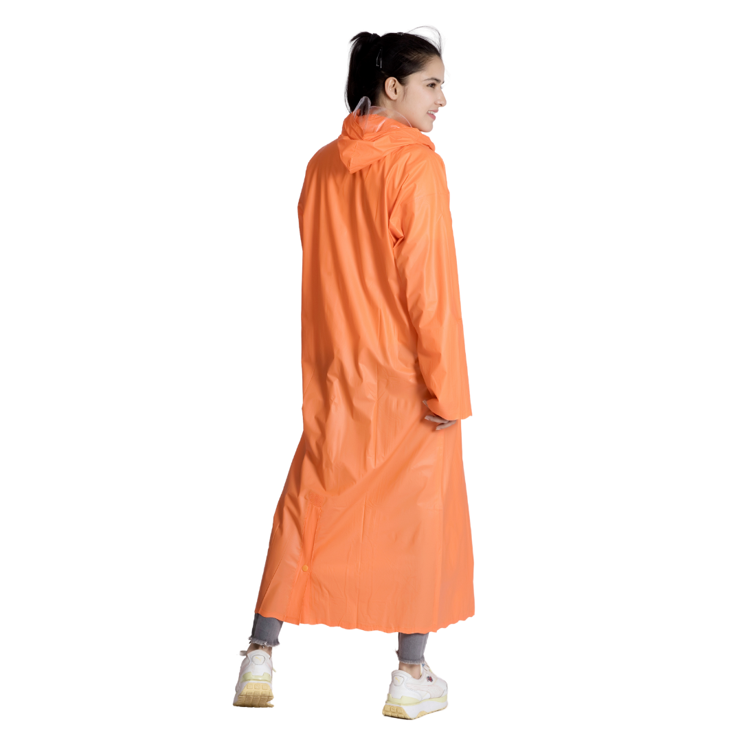 7W CRYSTAL Trans PVC Womens Raincoat - Image 32
