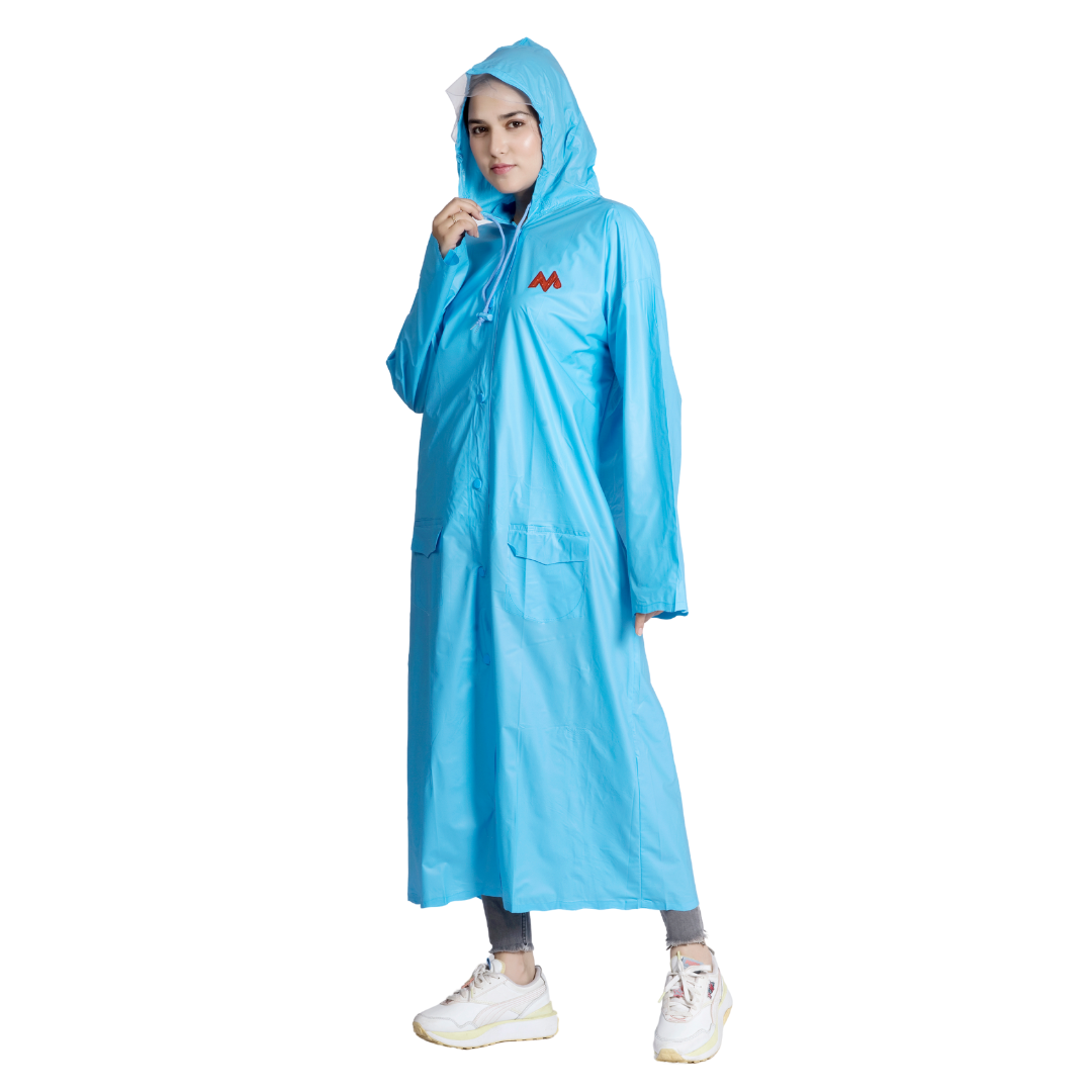 7W CRYSTAL Trans PVC Womens Raincoat - Image 28