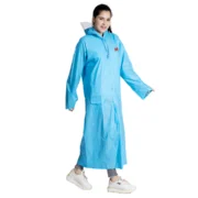 7W CRYSTAL Trans PVC Womens Raincoat