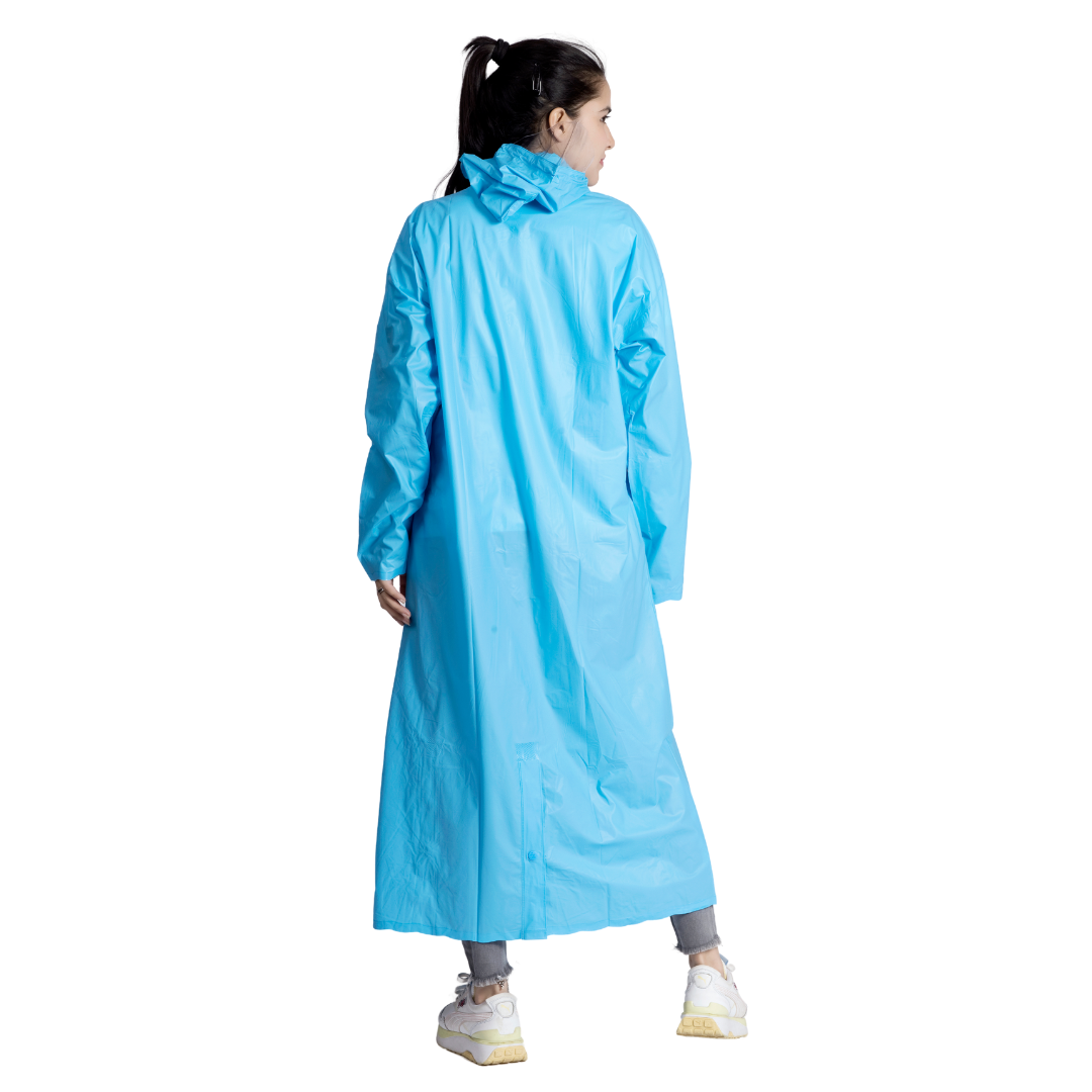 7W CRYSTAL Trans PVC Womens Raincoat - Image 26