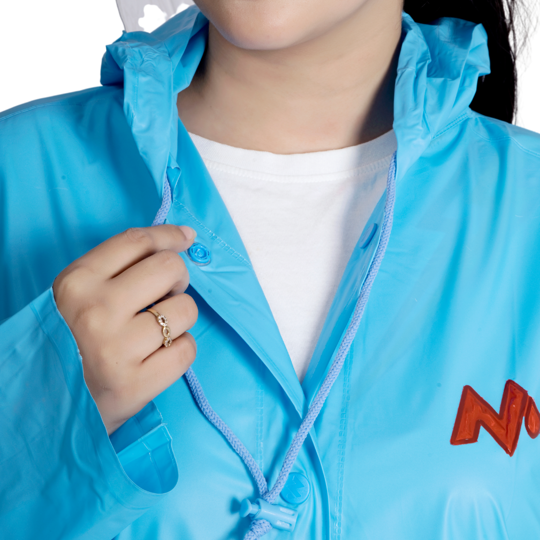 7W CRYSTAL Trans PVC Womens Raincoat - Image 23