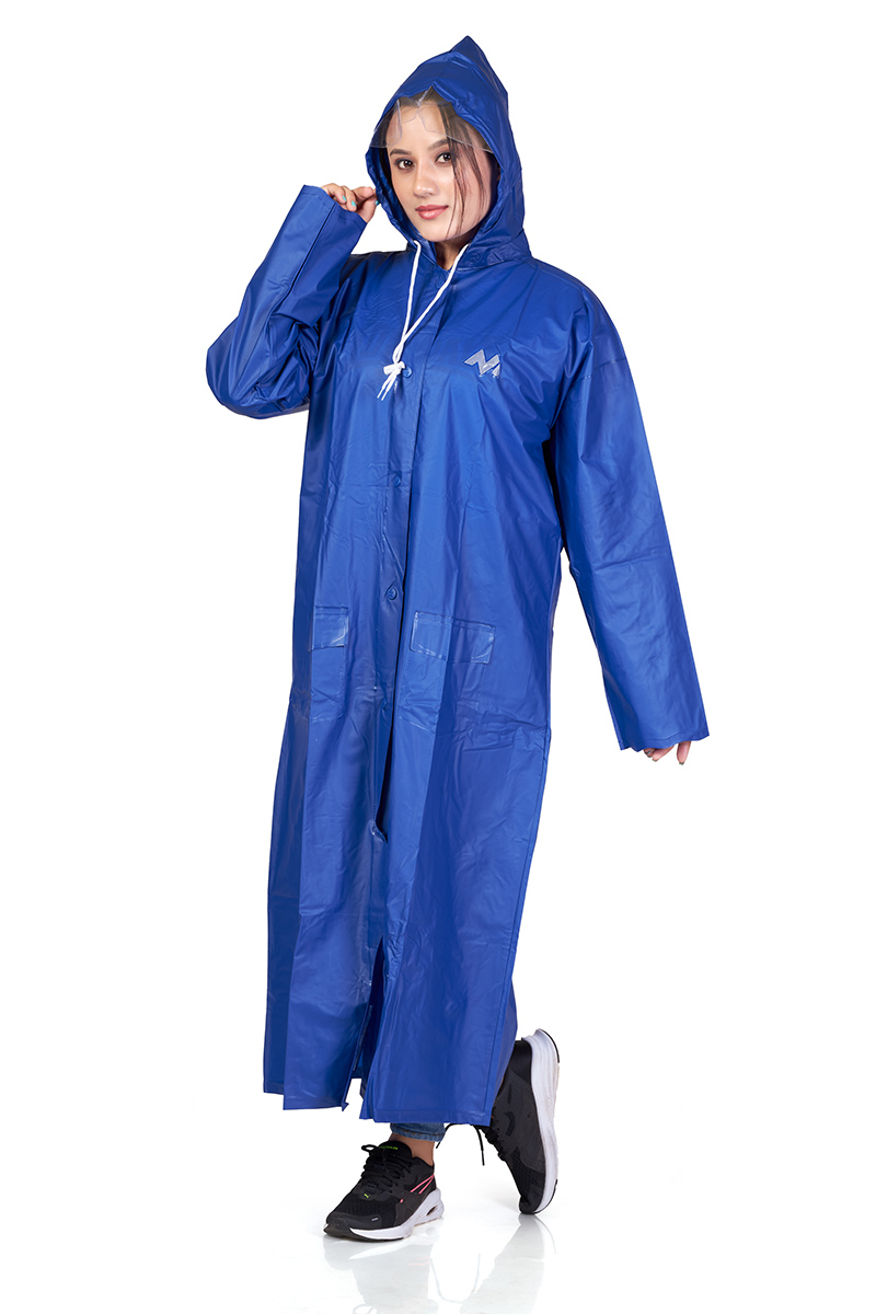 7W CRYSTAL Trans PVC Womens Raincoat - Image 20