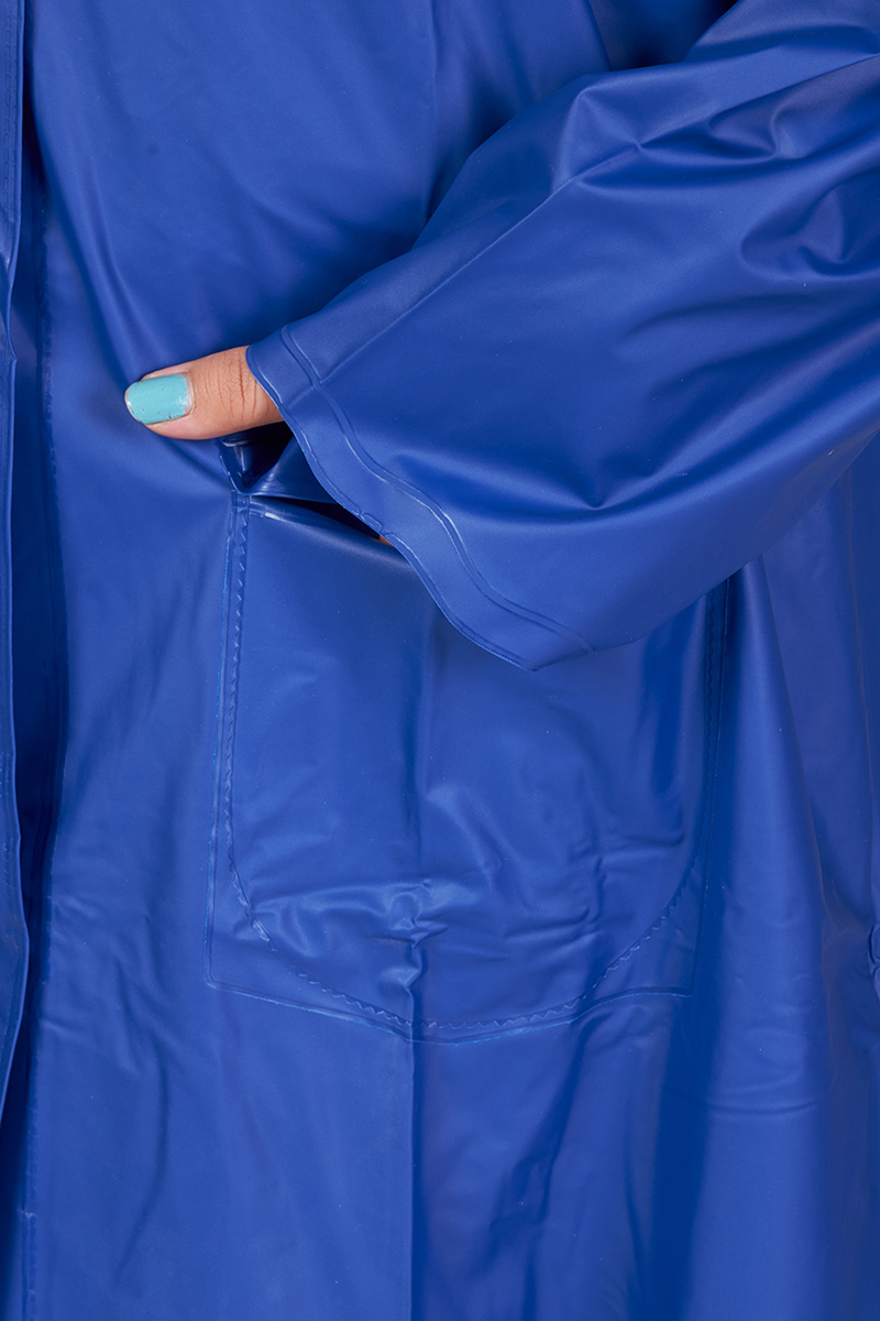 7W CRYSTAL Trans PVC Womens Raincoat - Image 19