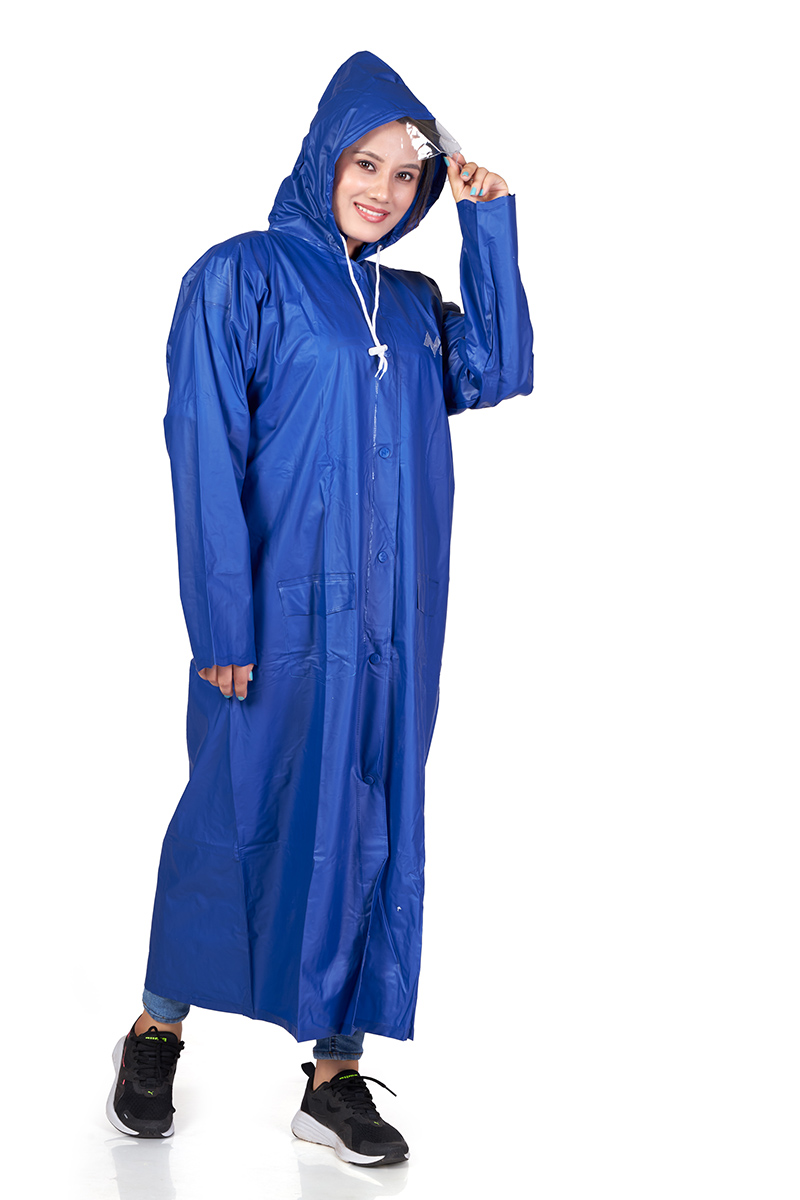 7W CRYSTAL Trans PVC Womens Raincoat - Image 18