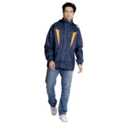 85M Designer Windcheater With Net &Taping