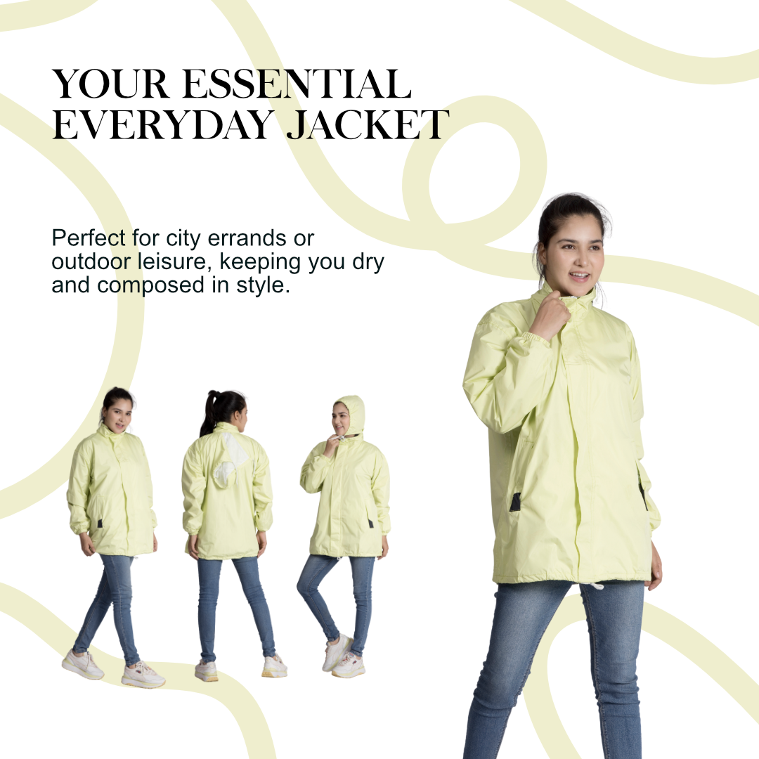 85W Designer Womens Windcheater With Net & Taping - Image 10