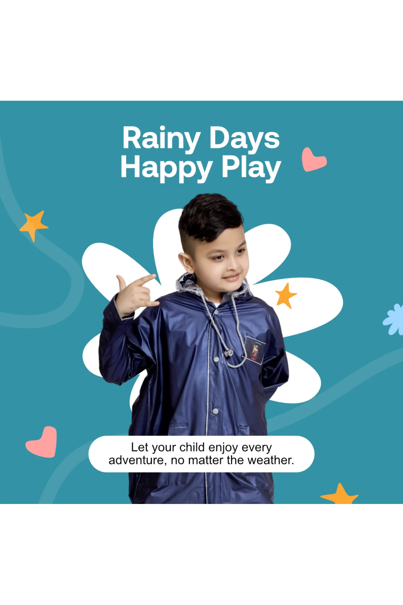 11K SOLITAIRE PVC ( Bag ) Kids Raincoat - Image 30