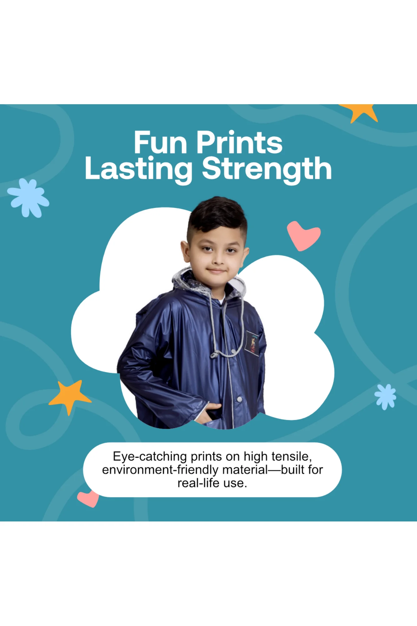 11K SOLITAIRE PVC ( Bag ) Kids Raincoat - Image 32