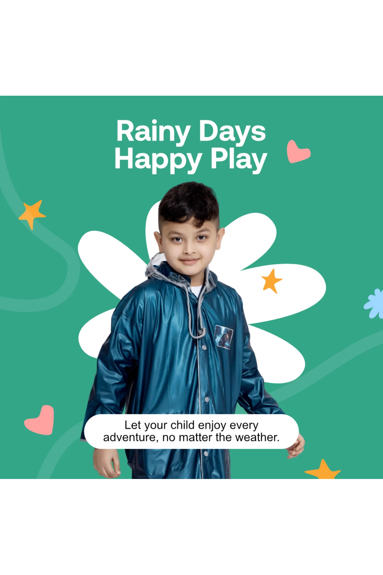 11K SOLITAIRE PVC ( Bag ) Kids Raincoat - Image 38
