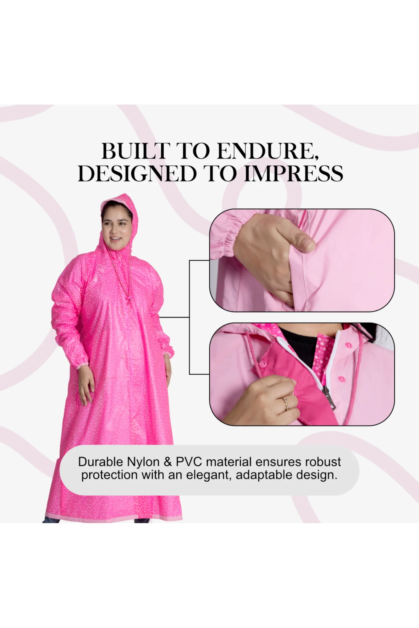 47W VICTORIA Reversible Womens Raincoat - Image 40
