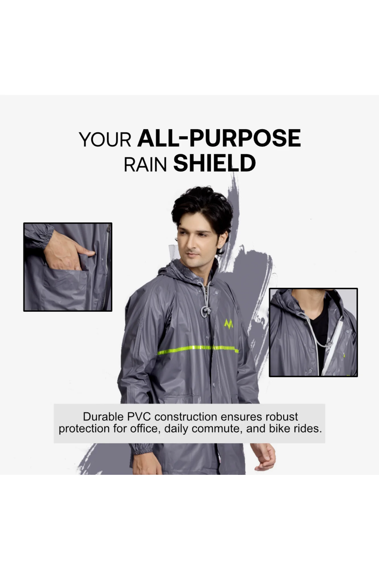 53M Splash Galaxy PVC Mens Rainsuit - Image 15