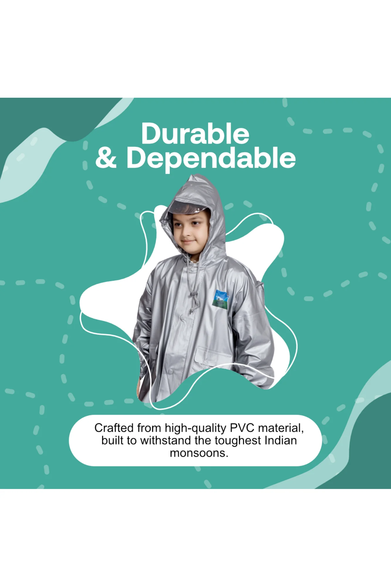 57K SUPREME PVC ( Bag ) Kids Rainsuit - Image 44