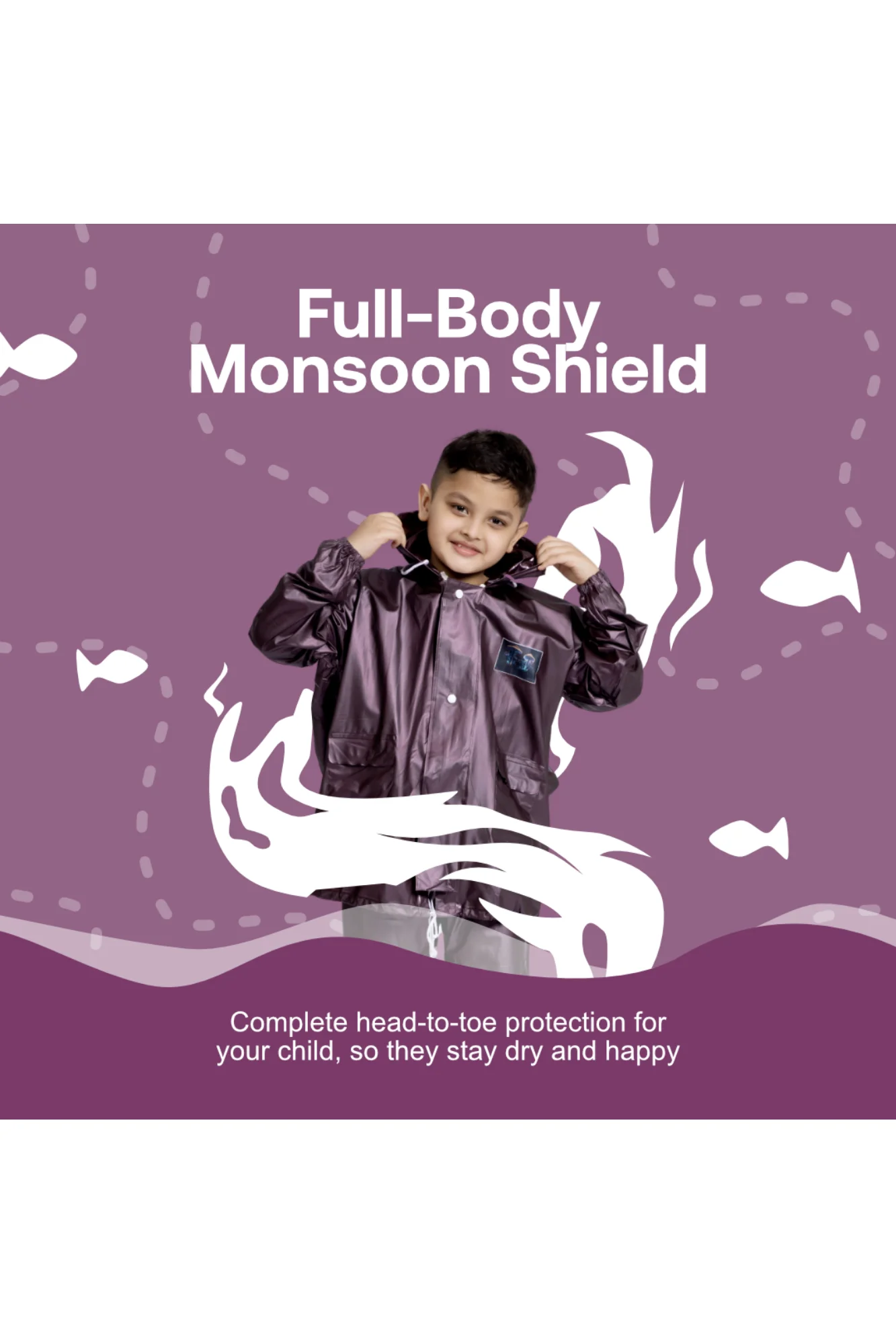 57K SUPREME PVC ( Bag ) Kids Rainsuit - Image 30