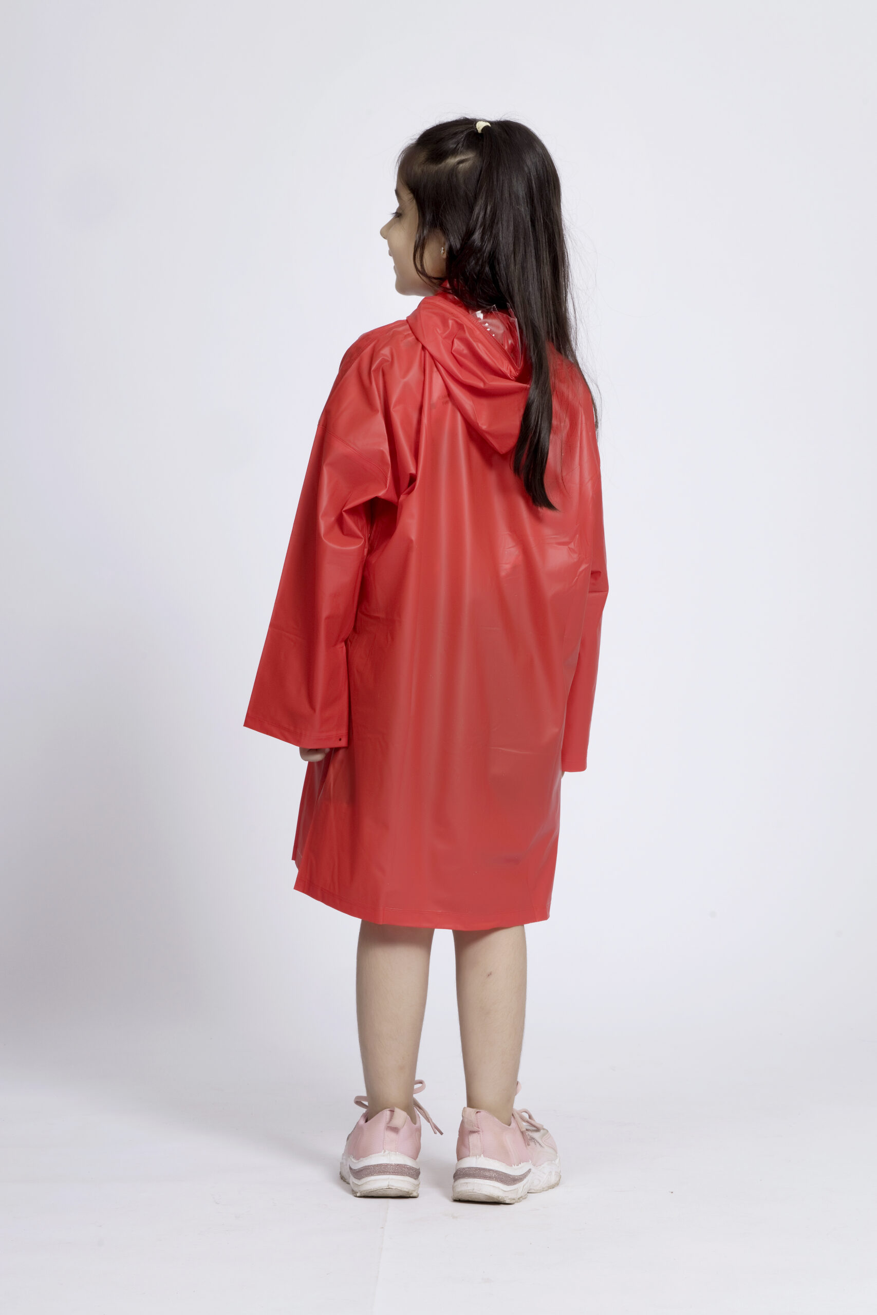 7K Crystal Trans PVC (Pleat) Kids Raincoat - Image 28
