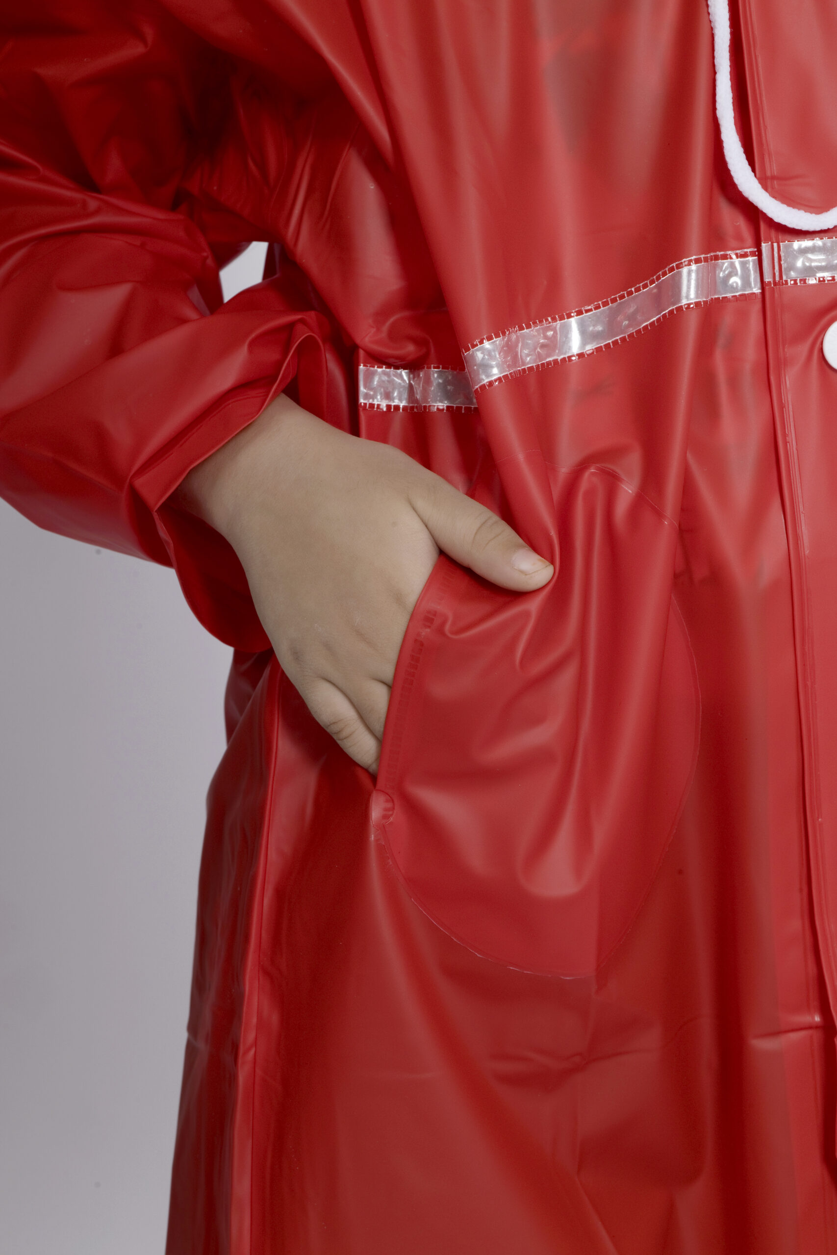 7K Crystal Trans PVC (Pleat) Kids Raincoat - Image 26