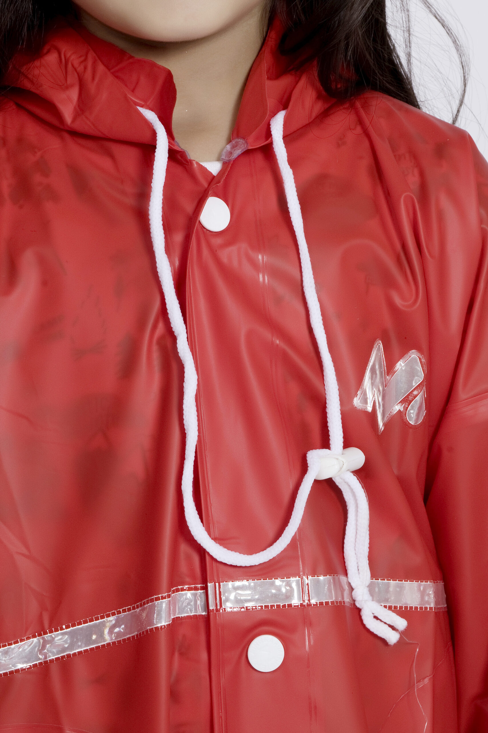 7K Crystal Trans PVC (Pleat) Kids Raincoat - Image 24