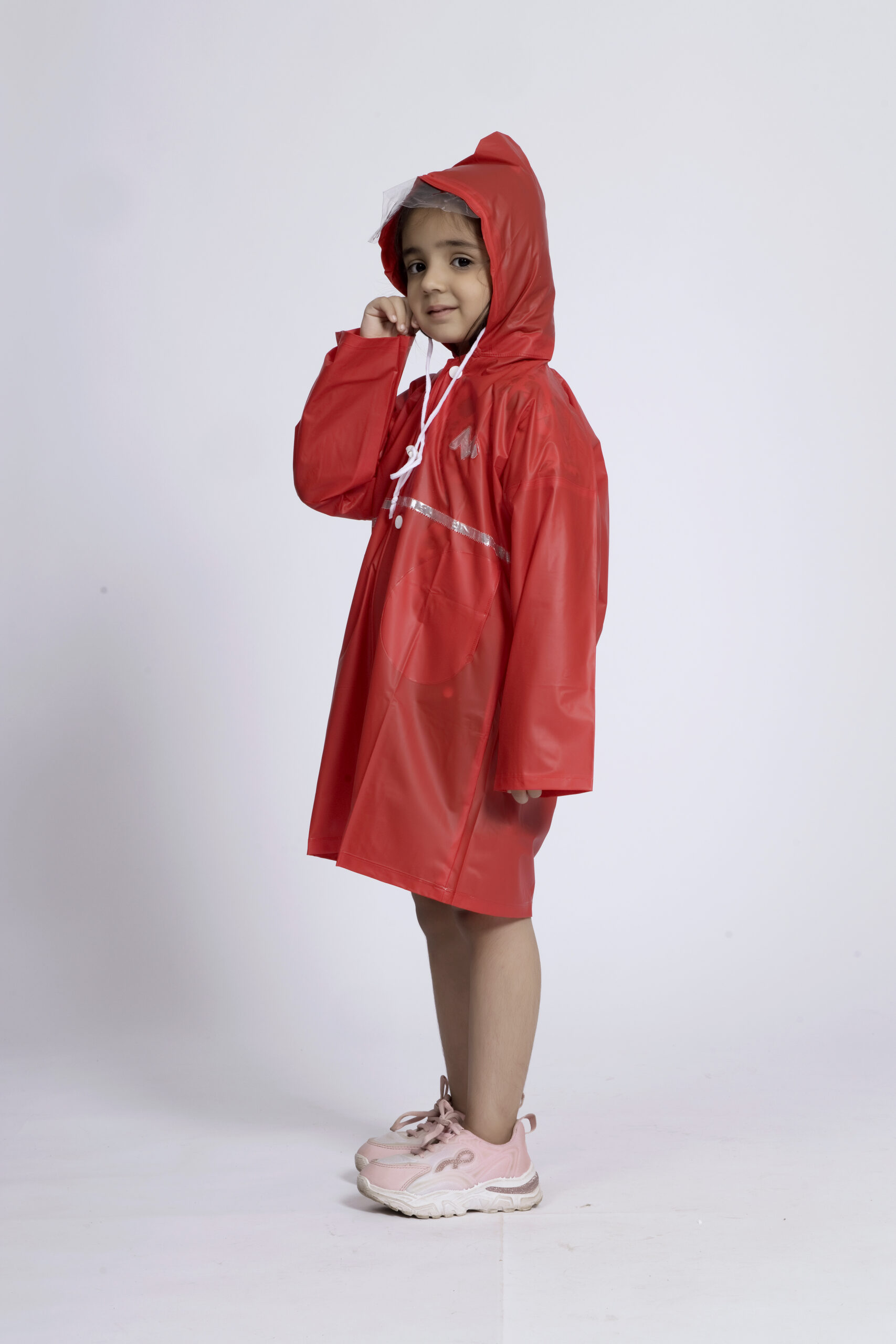 7K Crystal Trans PVC (Pleat) Kids Raincoat - Image 23