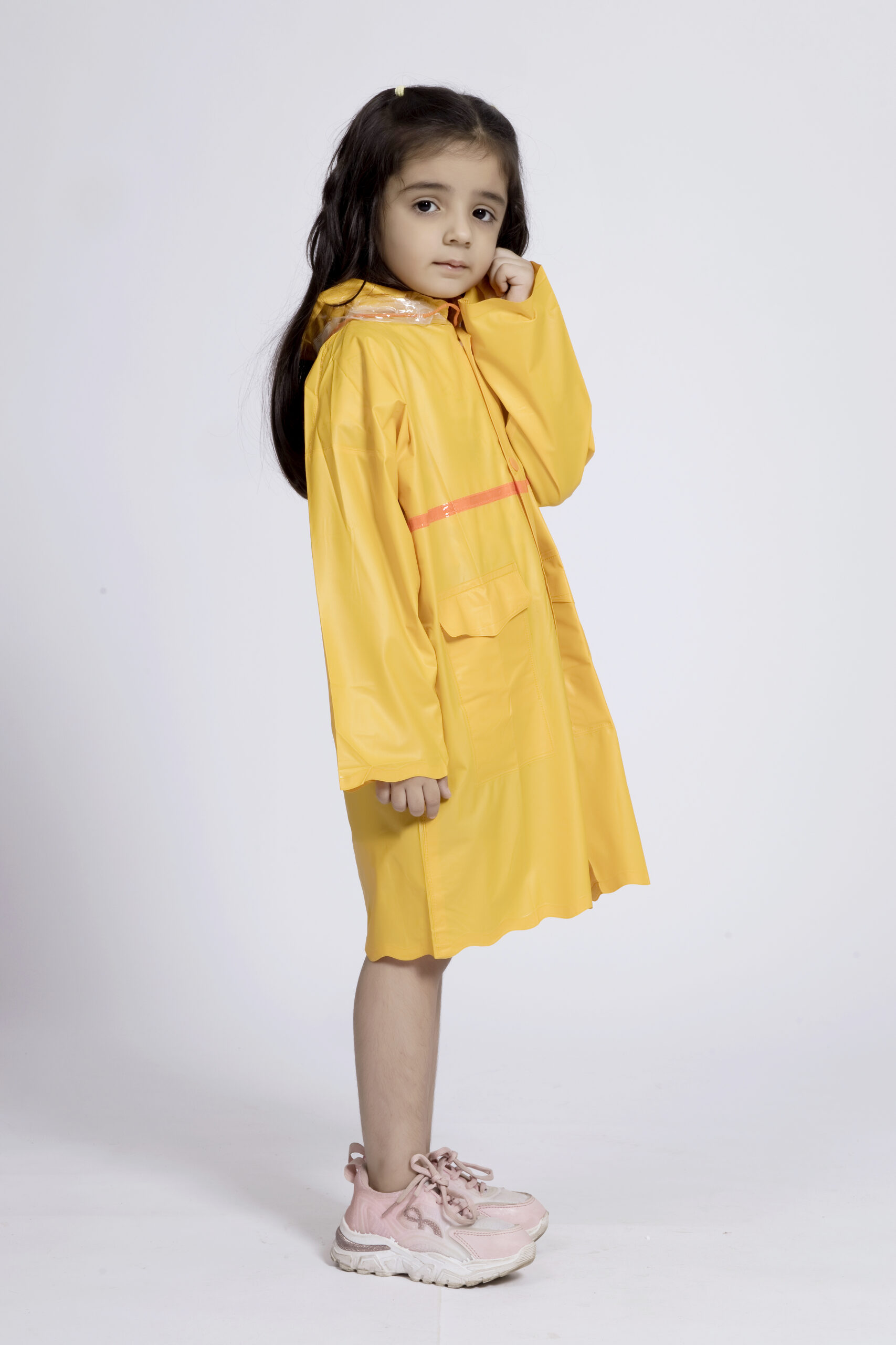 7K Crystal Trans PVC (Pleat) Kids Raincoat - Image 21