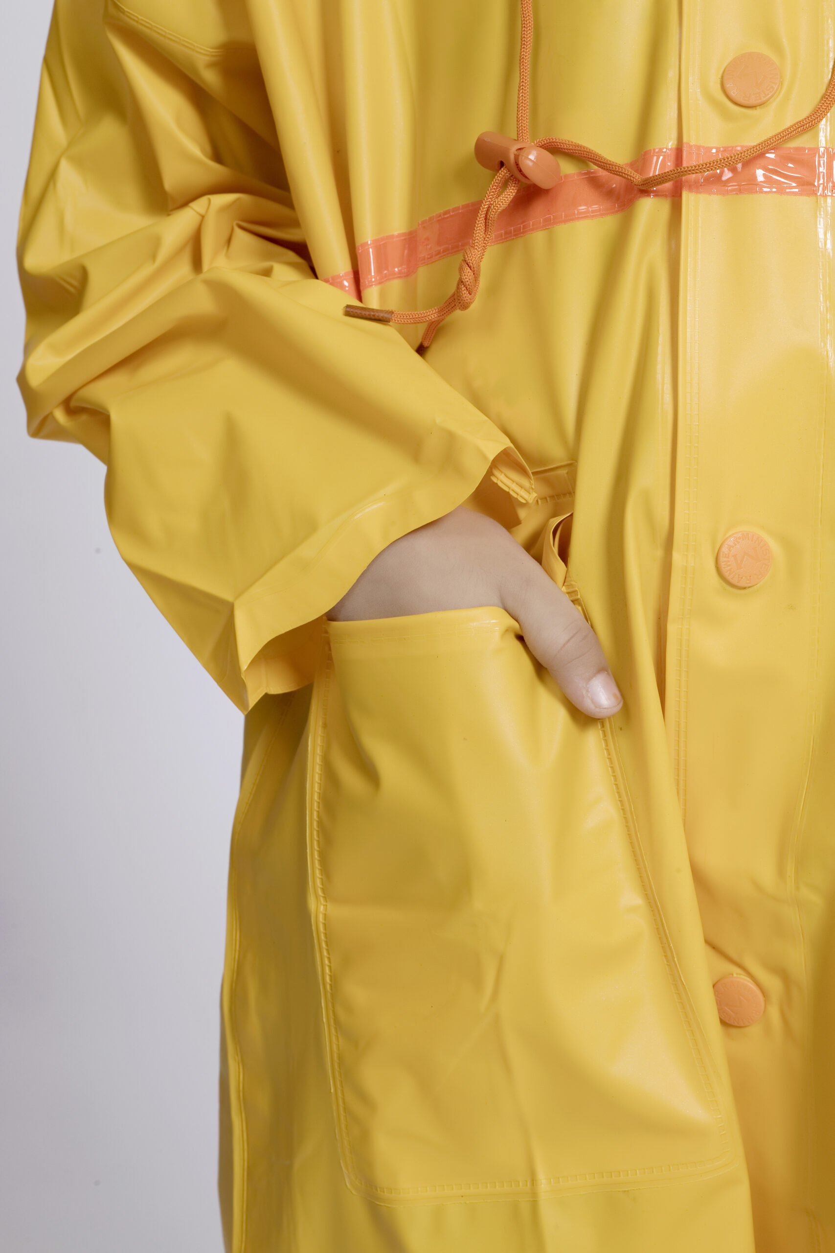 7K Crystal Trans PVC (Pleat) Kids Raincoat - Image 19
