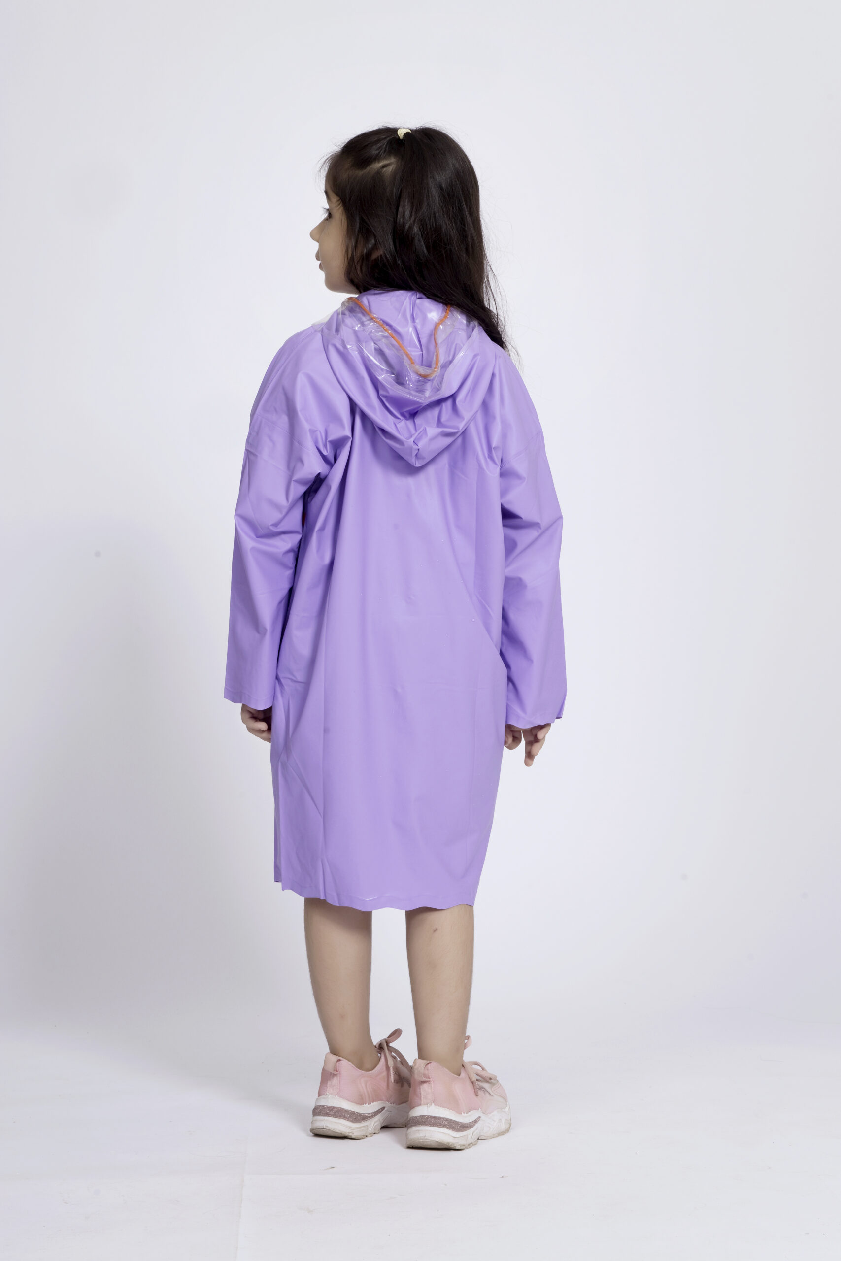 7K Crystal Trans PVC (Pleat) Kids Raincoat - Image 12