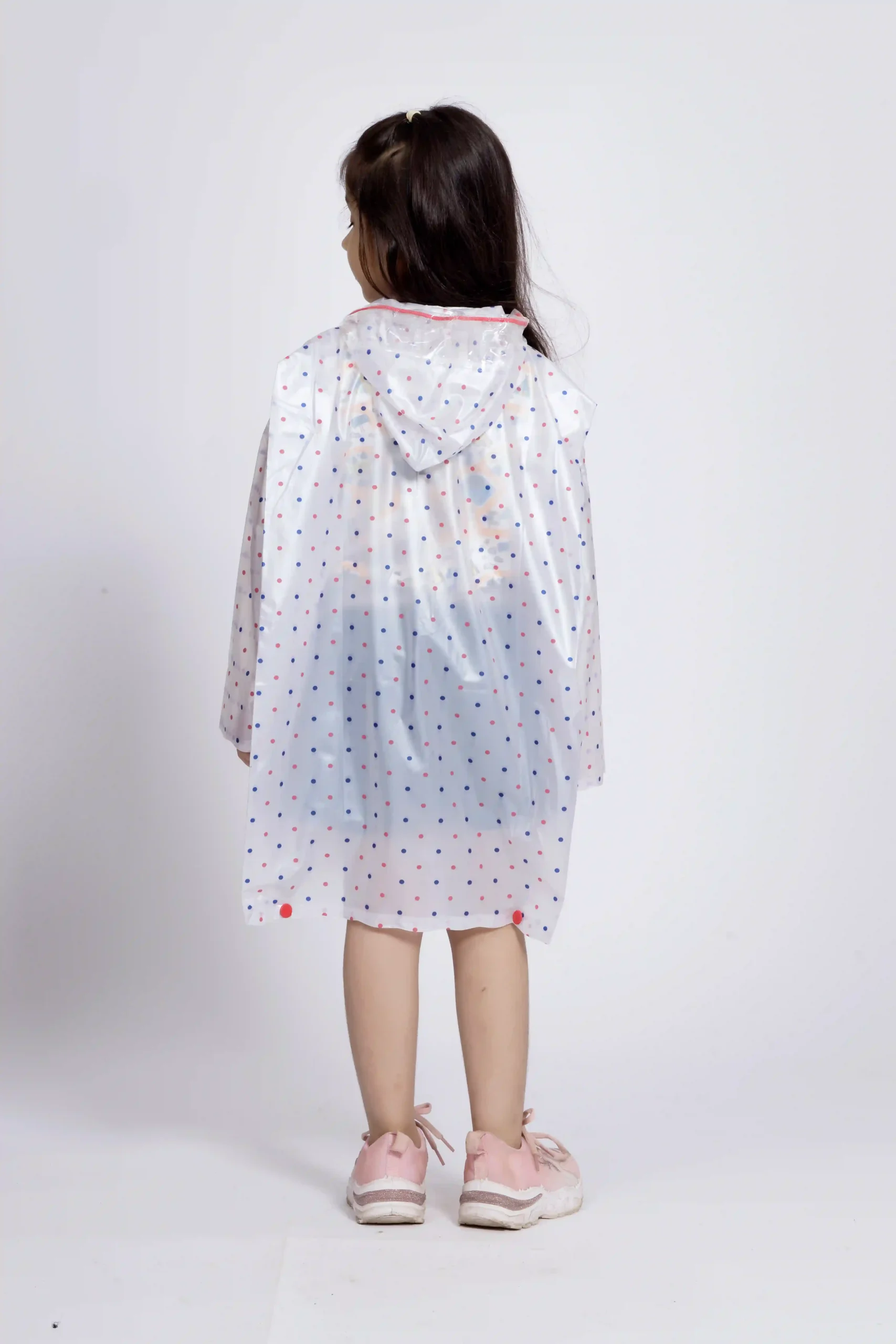 8K Galaxy Printed PVC (Pleat) Kids Raincoat - Image 25