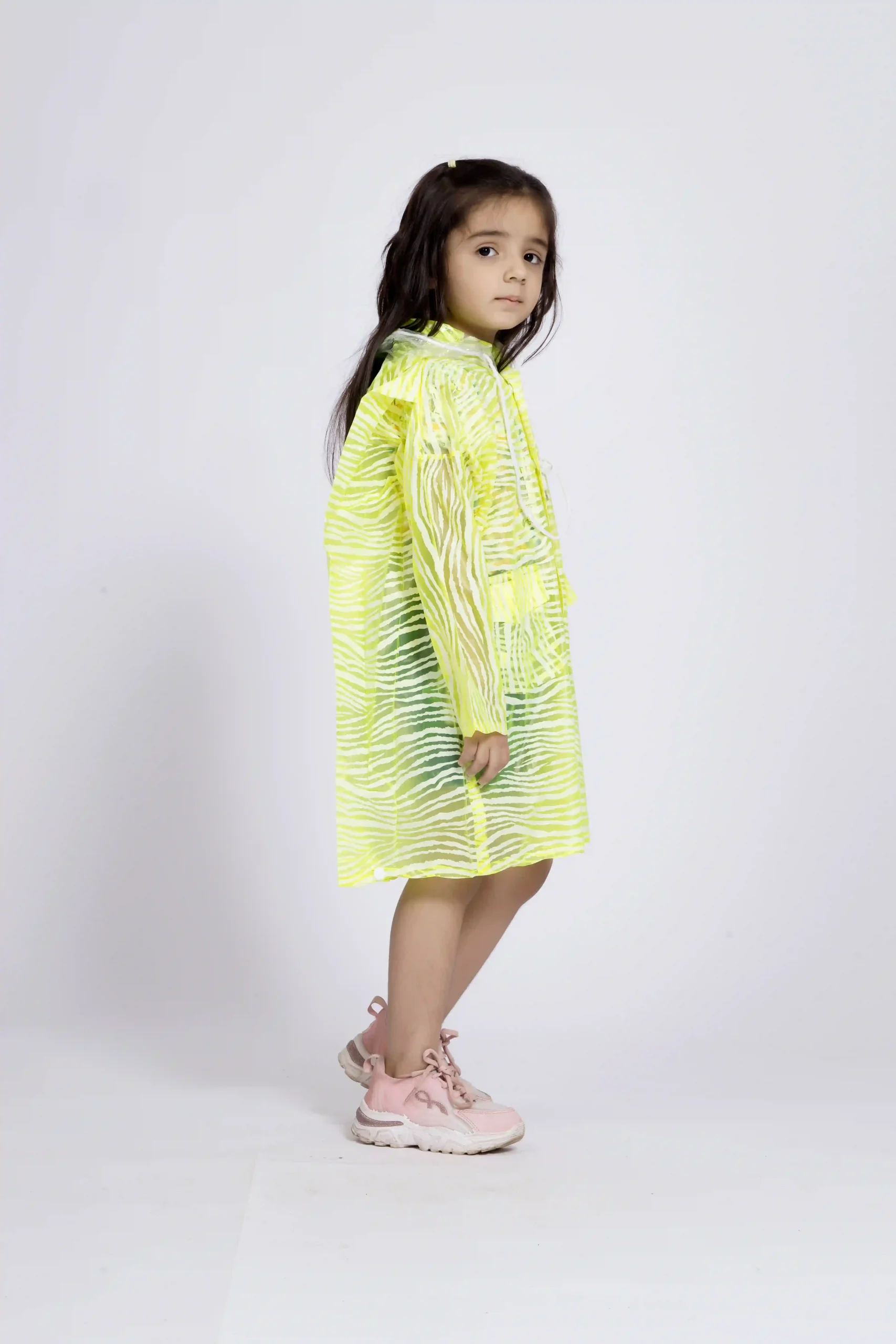 8K Galaxy Printed PVC (Pleat) Kids Raincoat - Image 20