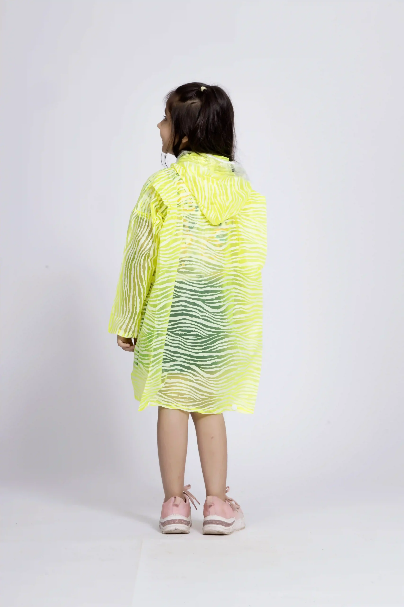 8K Galaxy Printed PVC (Pleat) Kids Raincoat - Image 19