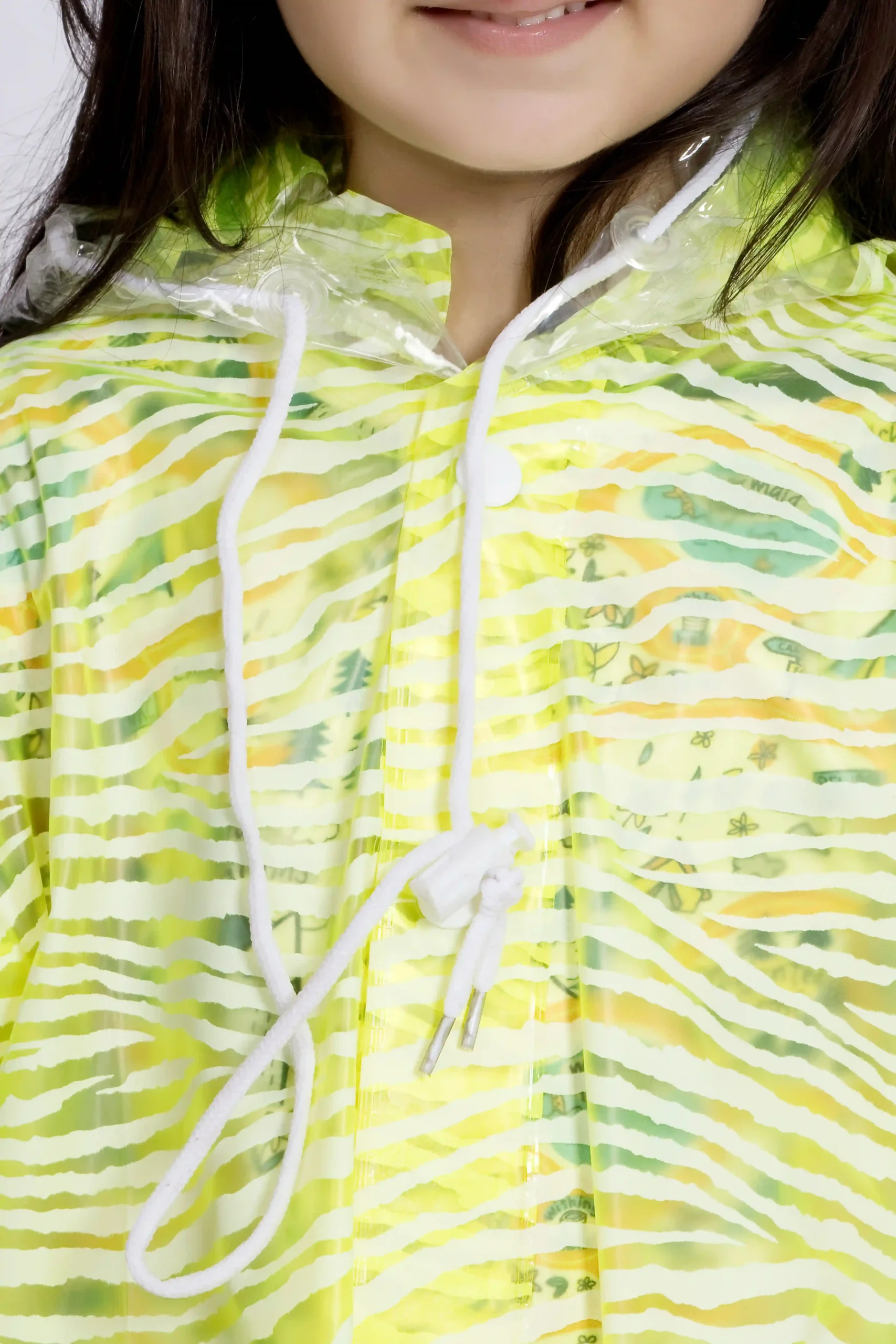 8K Galaxy Printed PVC (Pleat) Kids Raincoat - Image 16