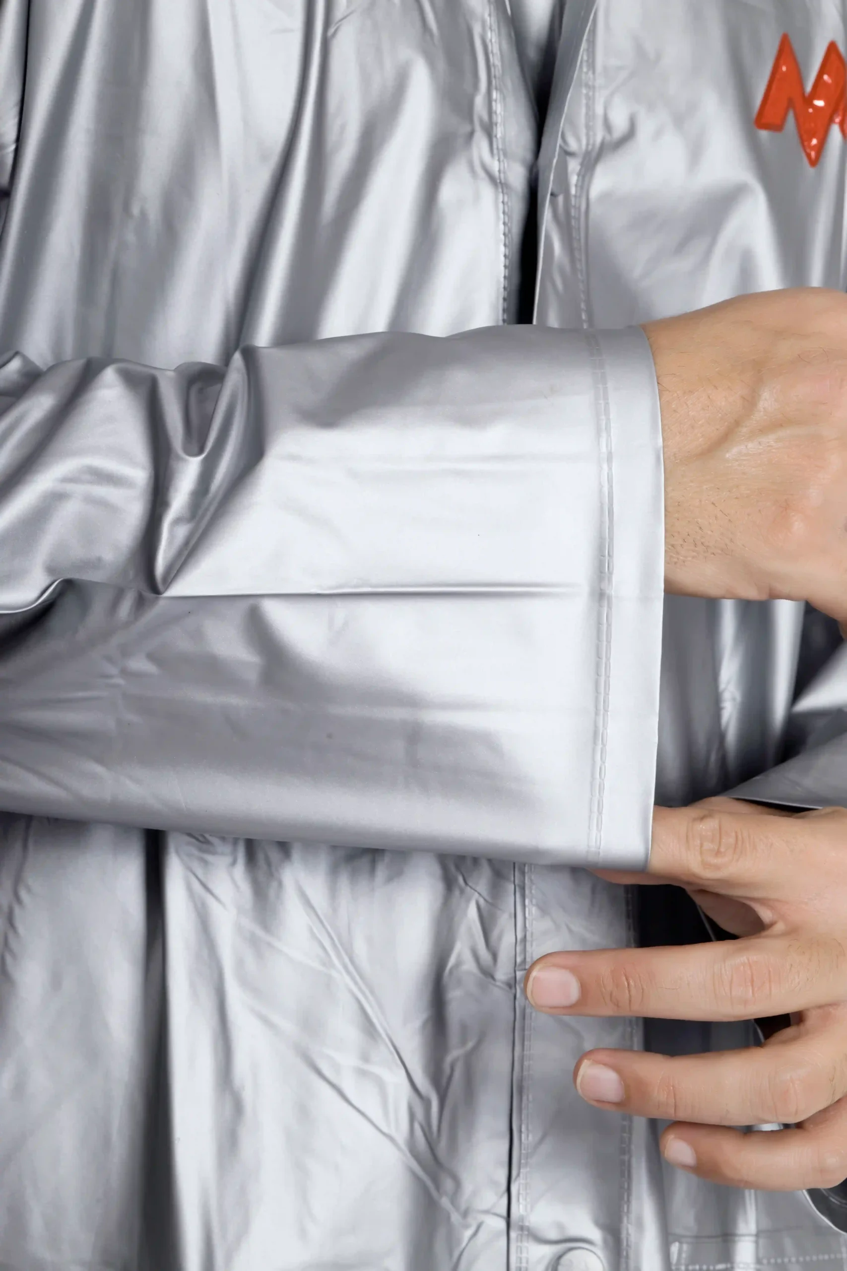 4M SUPREME Plain PVC Mens Raincoat - Image 33