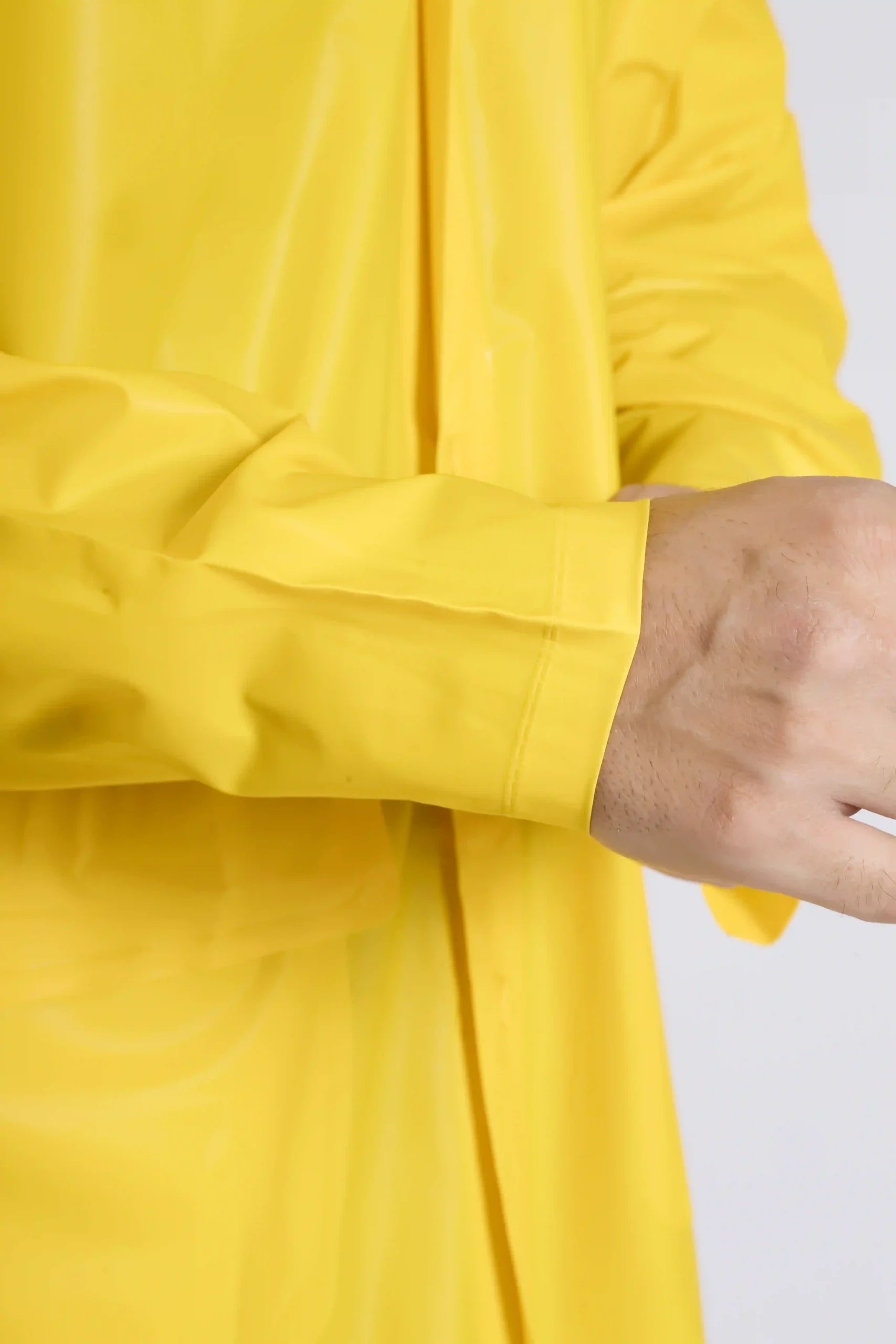 23A HALF PVC Short Raincoat - Image 6