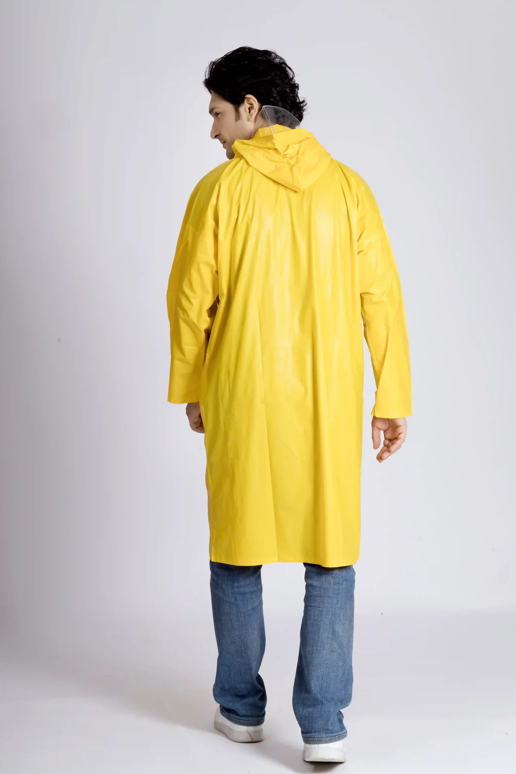 23A HALF PVC Short Raincoat - Image 2
