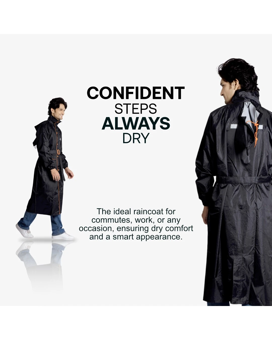 38M Prince Taping (HYP) Mens Raincoat - Image 3