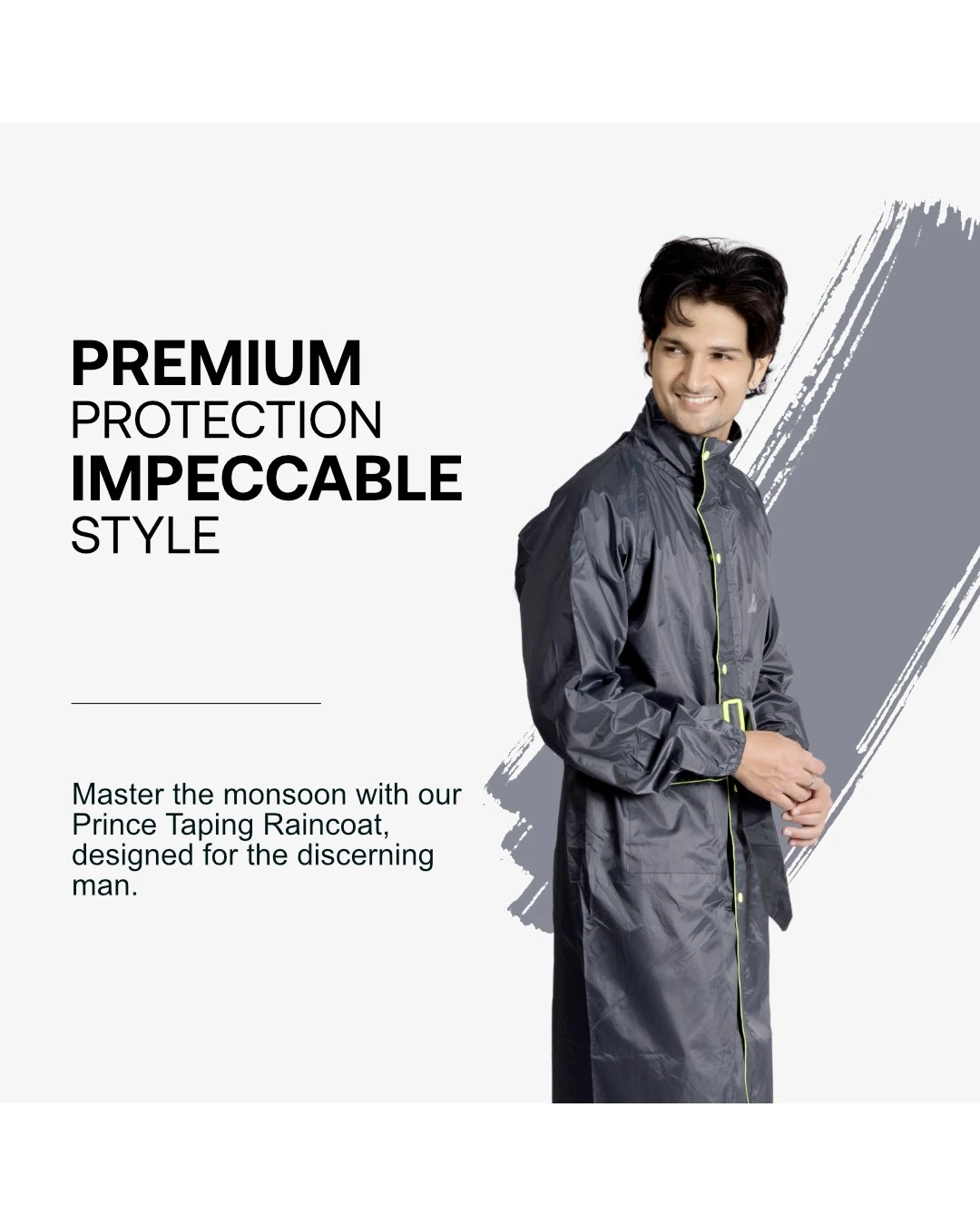 38M Prince Taping (HYP) Mens Raincoat - Image 12
