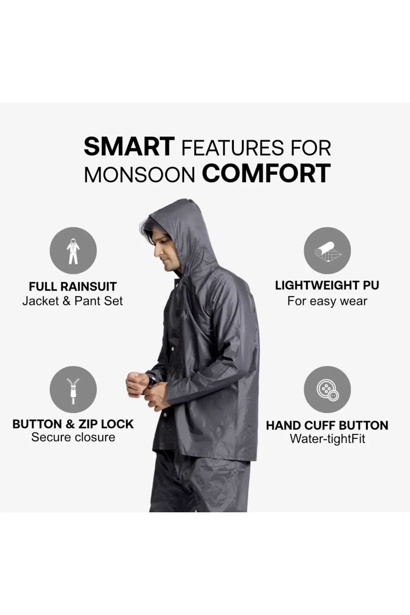 71M CINDRELA PU Taping Rainsuit - Image 39