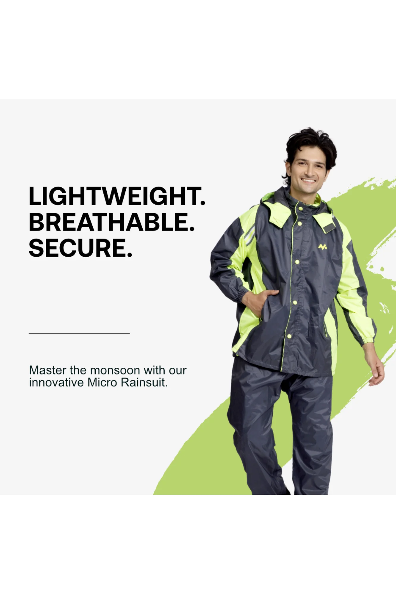 82M MICRO With Net & Taping Rainsuit - Image 43