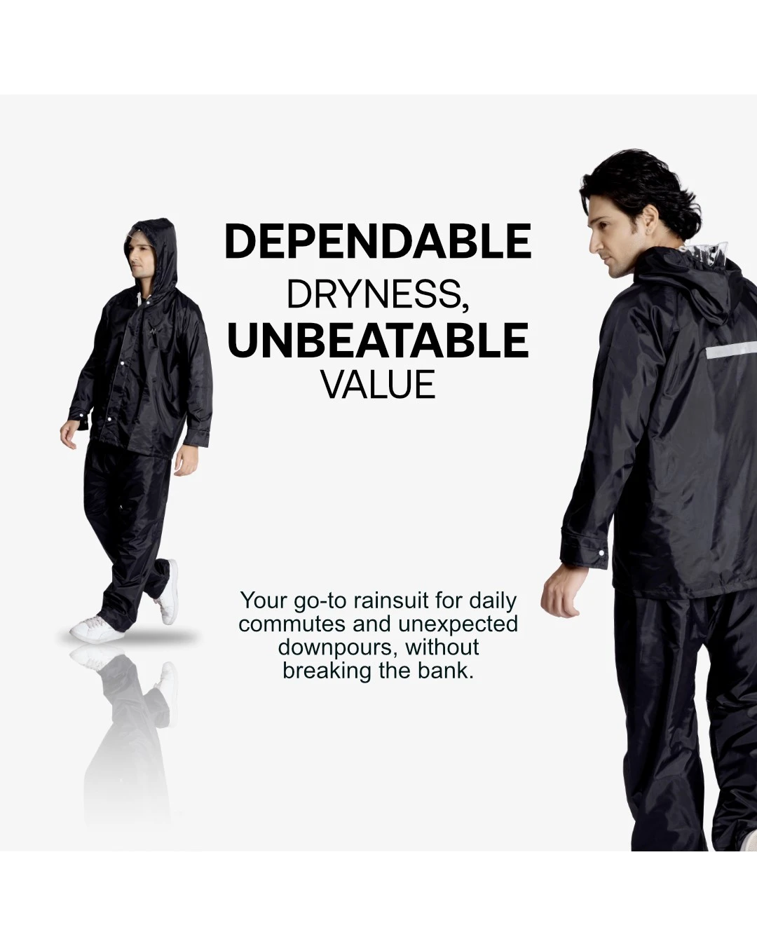 90M Reversible BUDGET Rainsuit - Image 5
