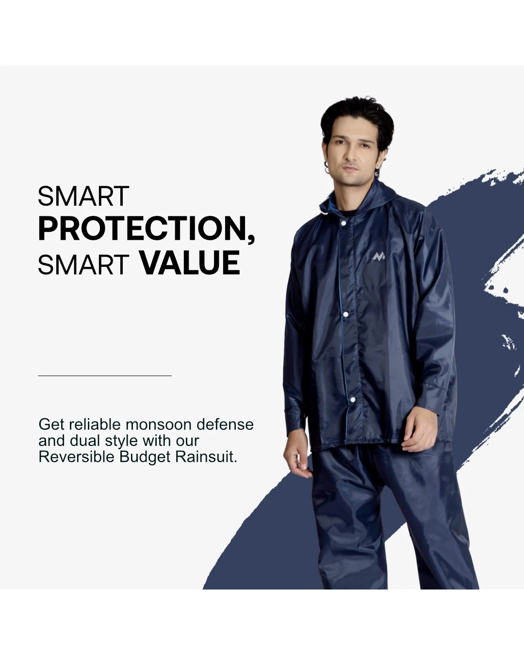 90M Reversible BUDGET Rainsuit - Image 6
