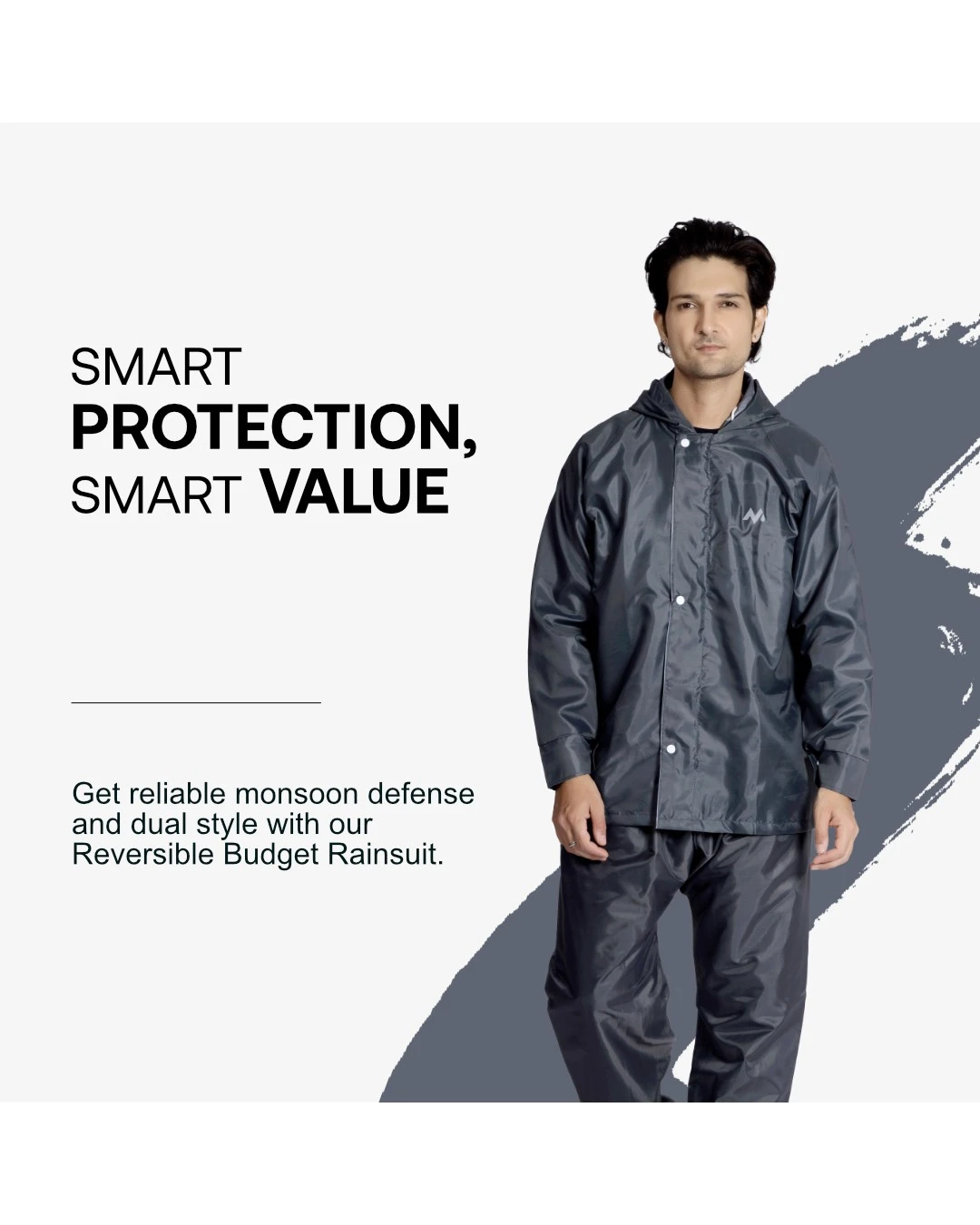 90M Reversible BUDGET Rainsuit - Image 10