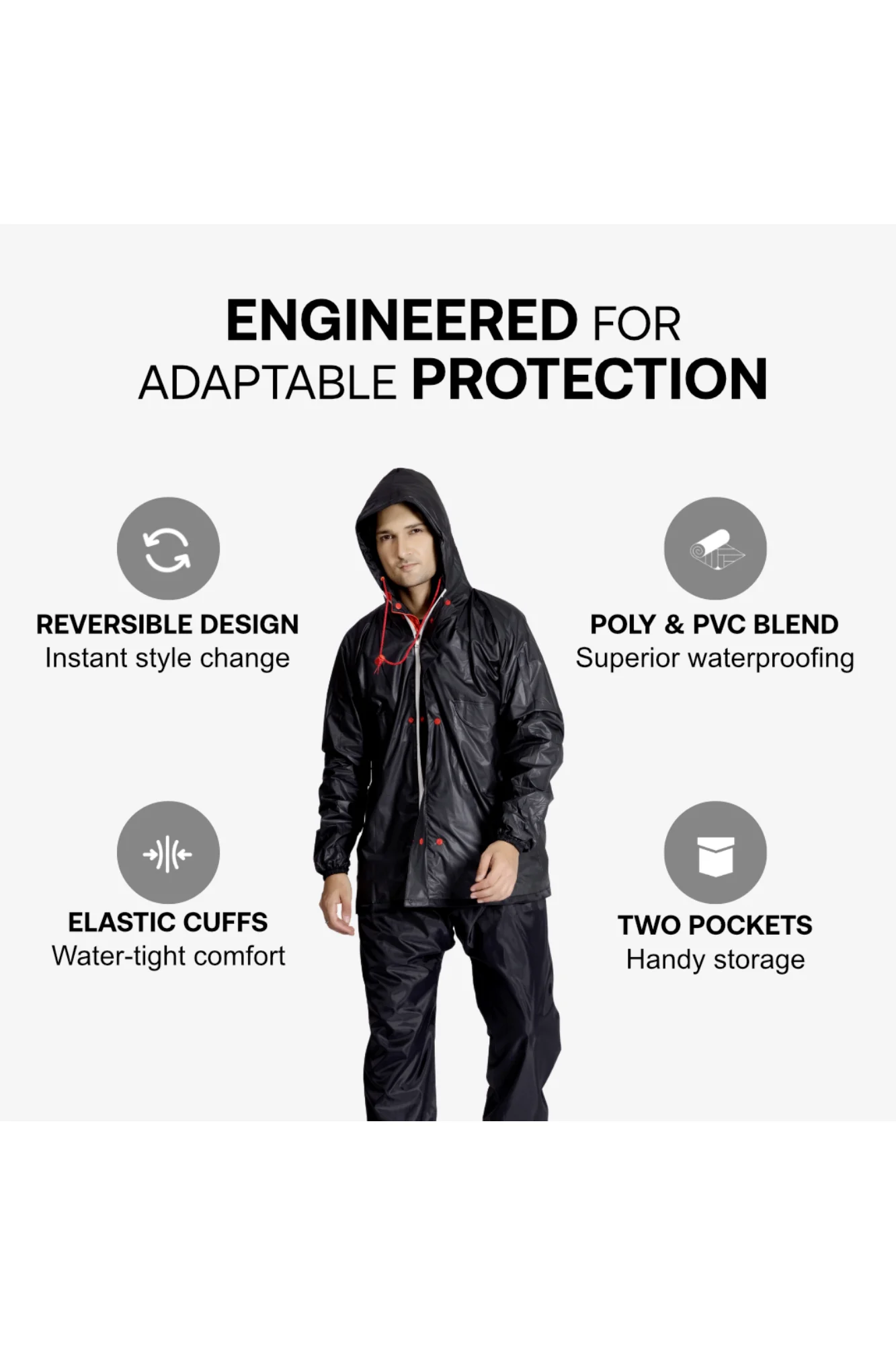91M Reversible GALAXY Rainsuit - Image 31