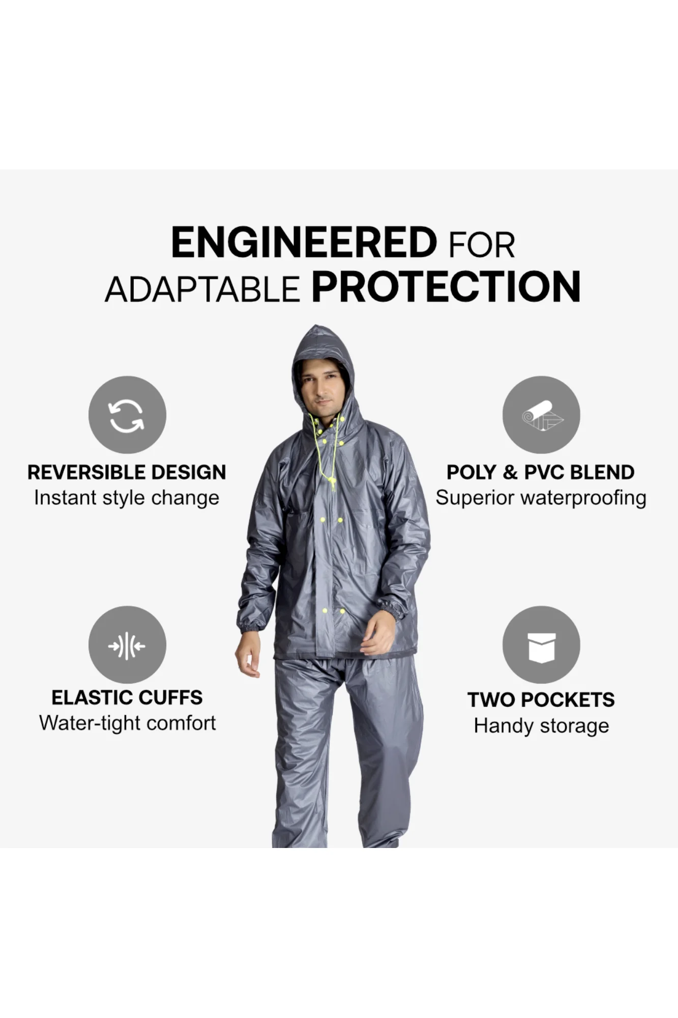 91M Reversible GALAXY Rainsuit - Image 43