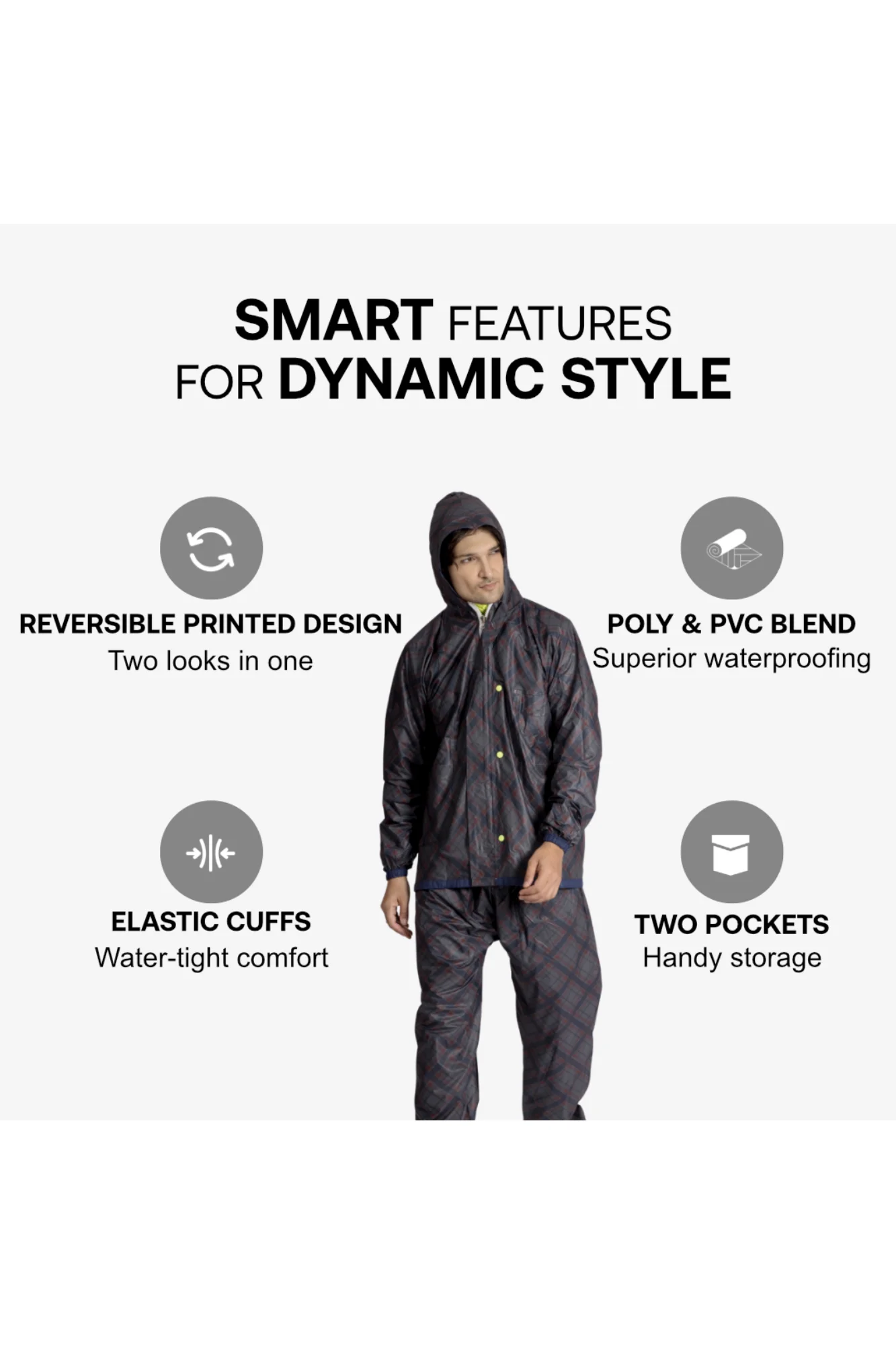 92M Reversible PRINTED Rainsuit - Image 38