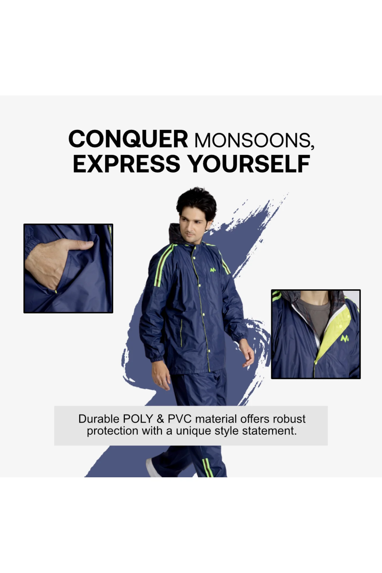 92M Reversible PRINTED Rainsuit - Image 39