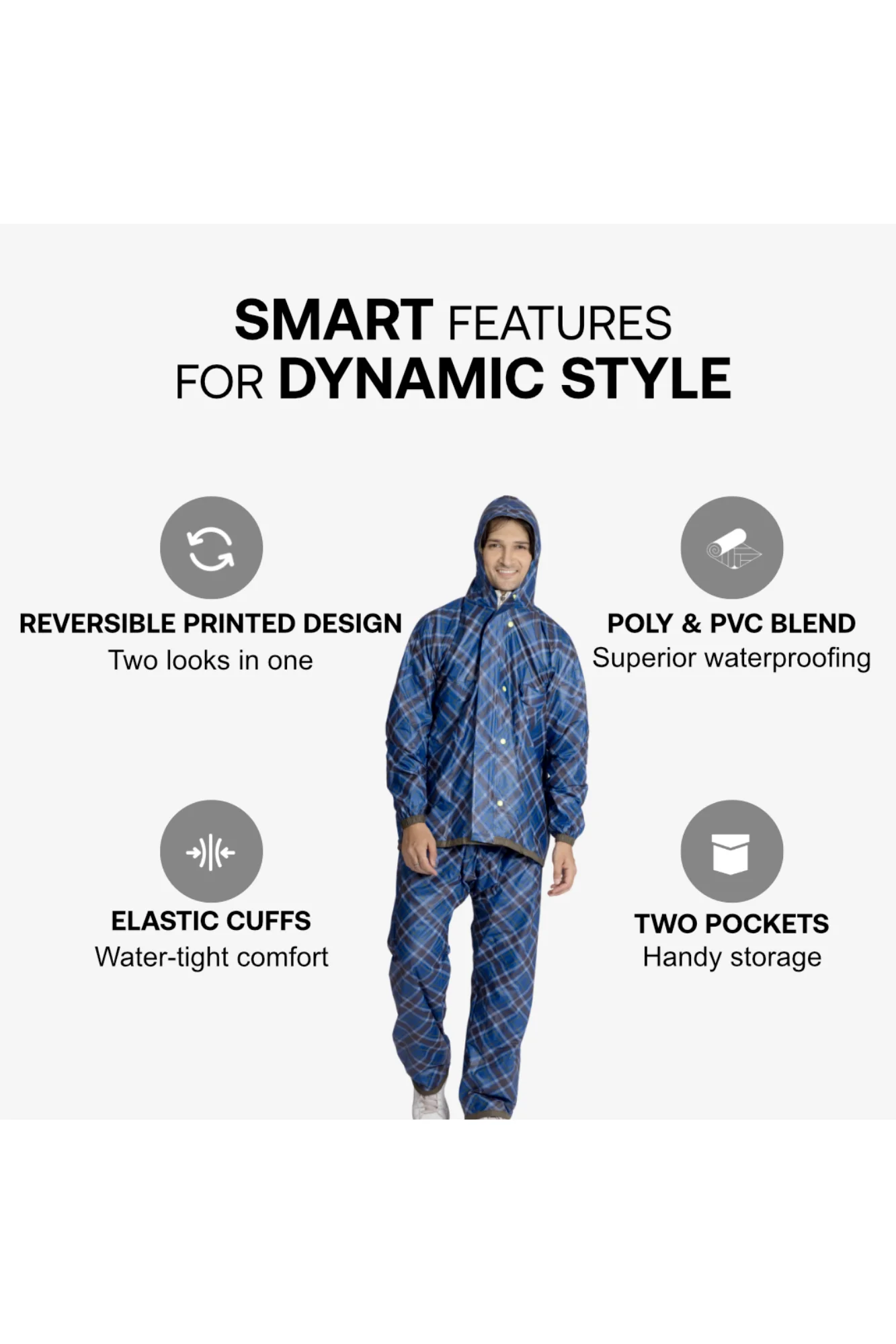 92M Reversible PRINTED Rainsuit - Image 42