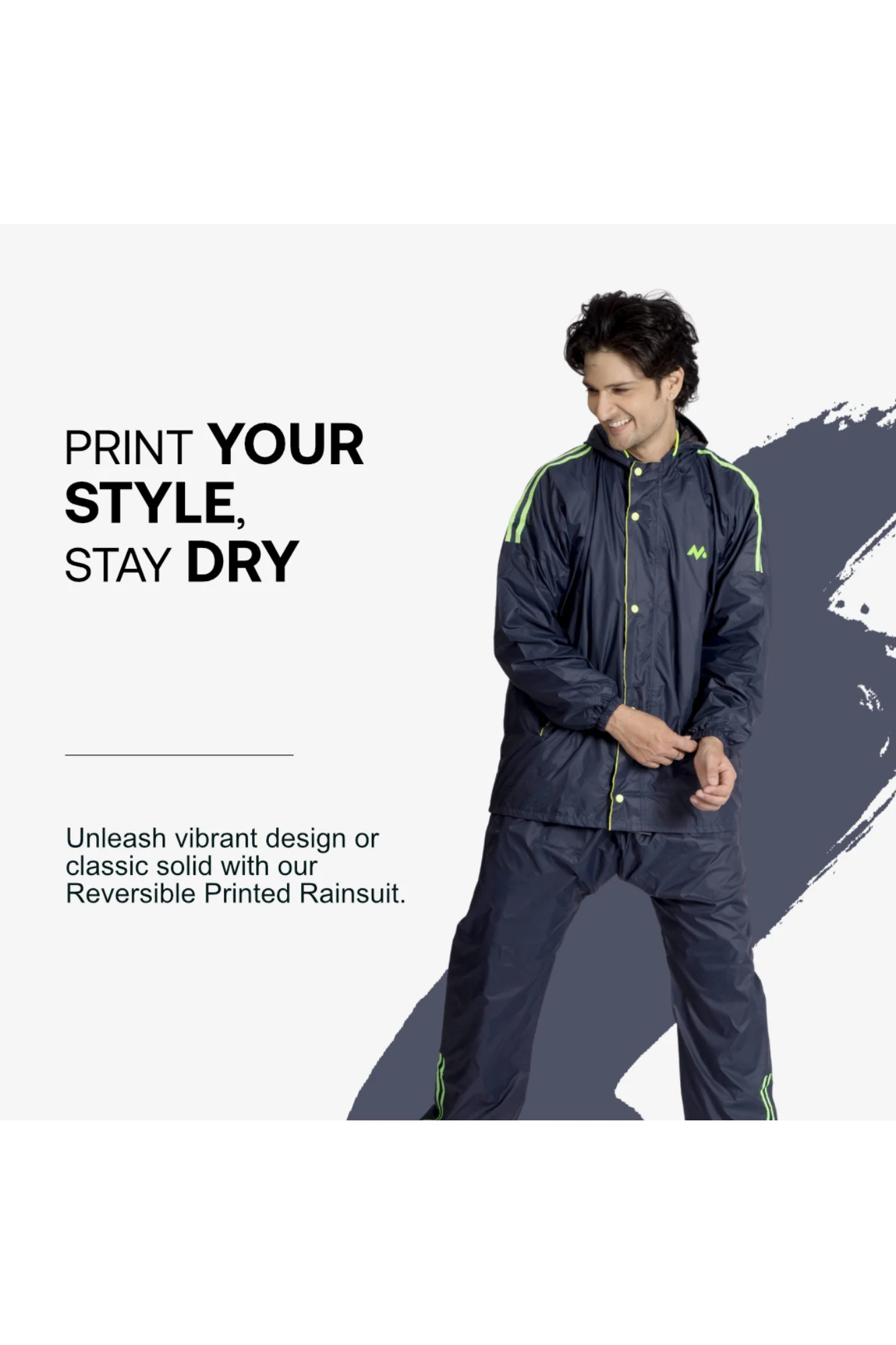92M Reversible PRINTED Rainsuit - Image 45