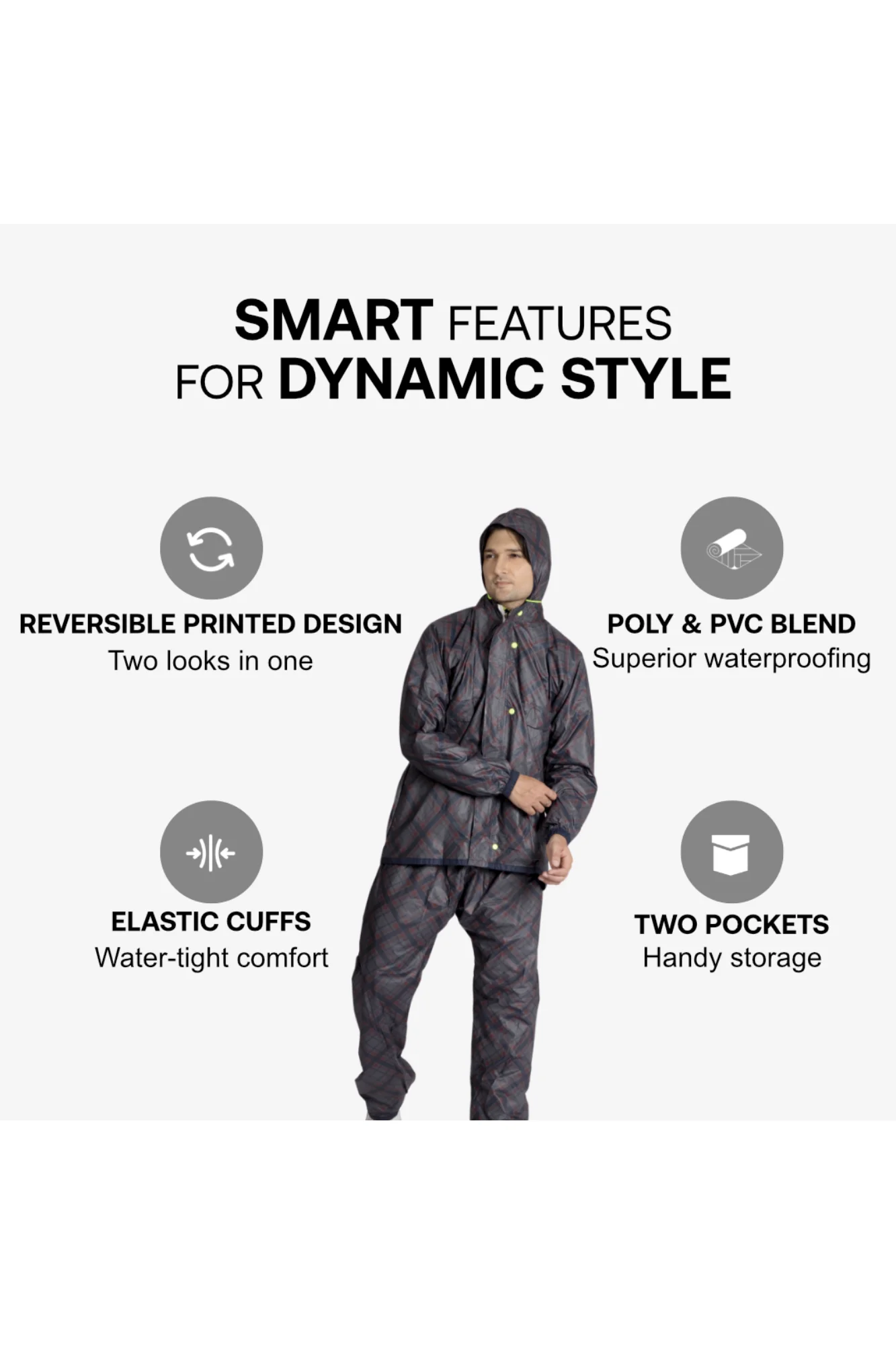 92M Reversible PRINTED Rainsuit - Image 46