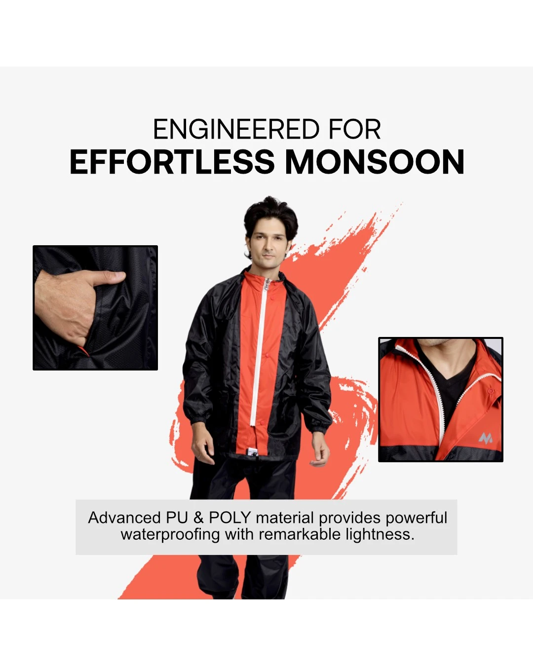 93M Reversible Skin Taping Rainsuit - Image 4