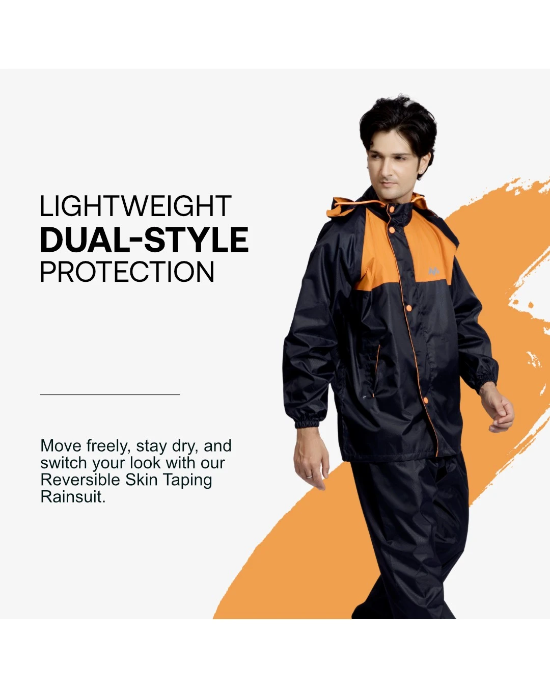 93M Reversible Skin Taping Rainsuit - Image 6
